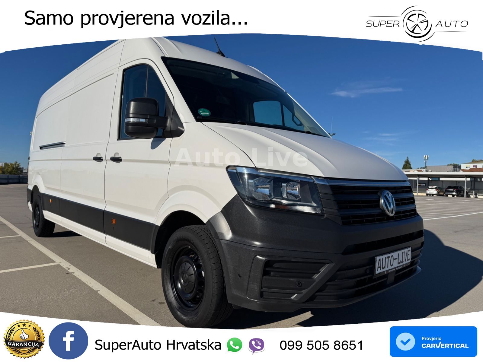 Volkswagen Crafter 35TDI*MAXI-HOCH-LANG*KLIMA*KAMERA*TEMPOM 140 KS