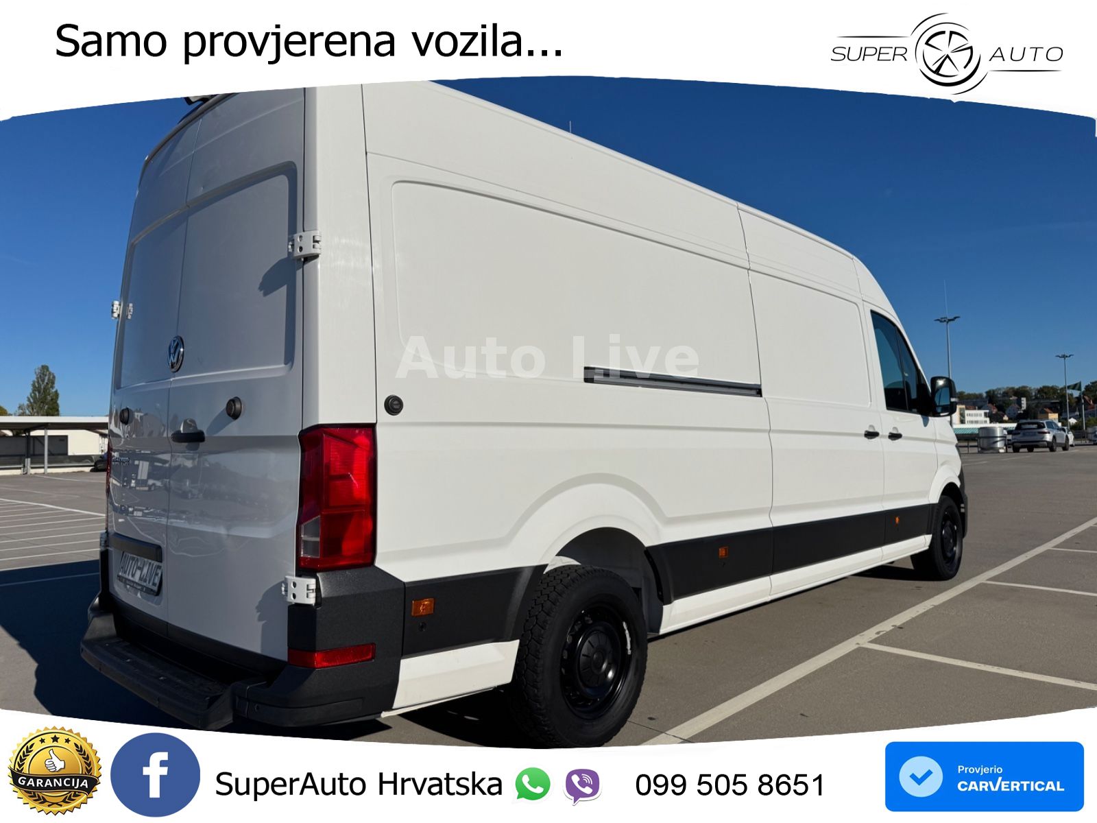 Volkswagen Crafter 35TDI*MAXI-HOCH-LANG*KLIMA*KAMERA*TEMPOM 140 KS