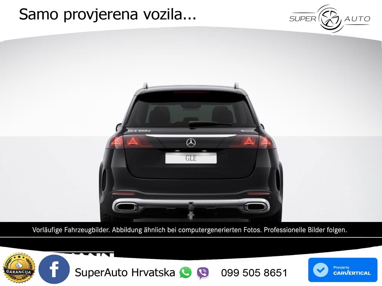 Mercedes GLE 450d (367 KS) EQ Boost 4MATIC 9G-TRONIC AMG ZRAČNI+ACC+GR SJED+KAM+PANO