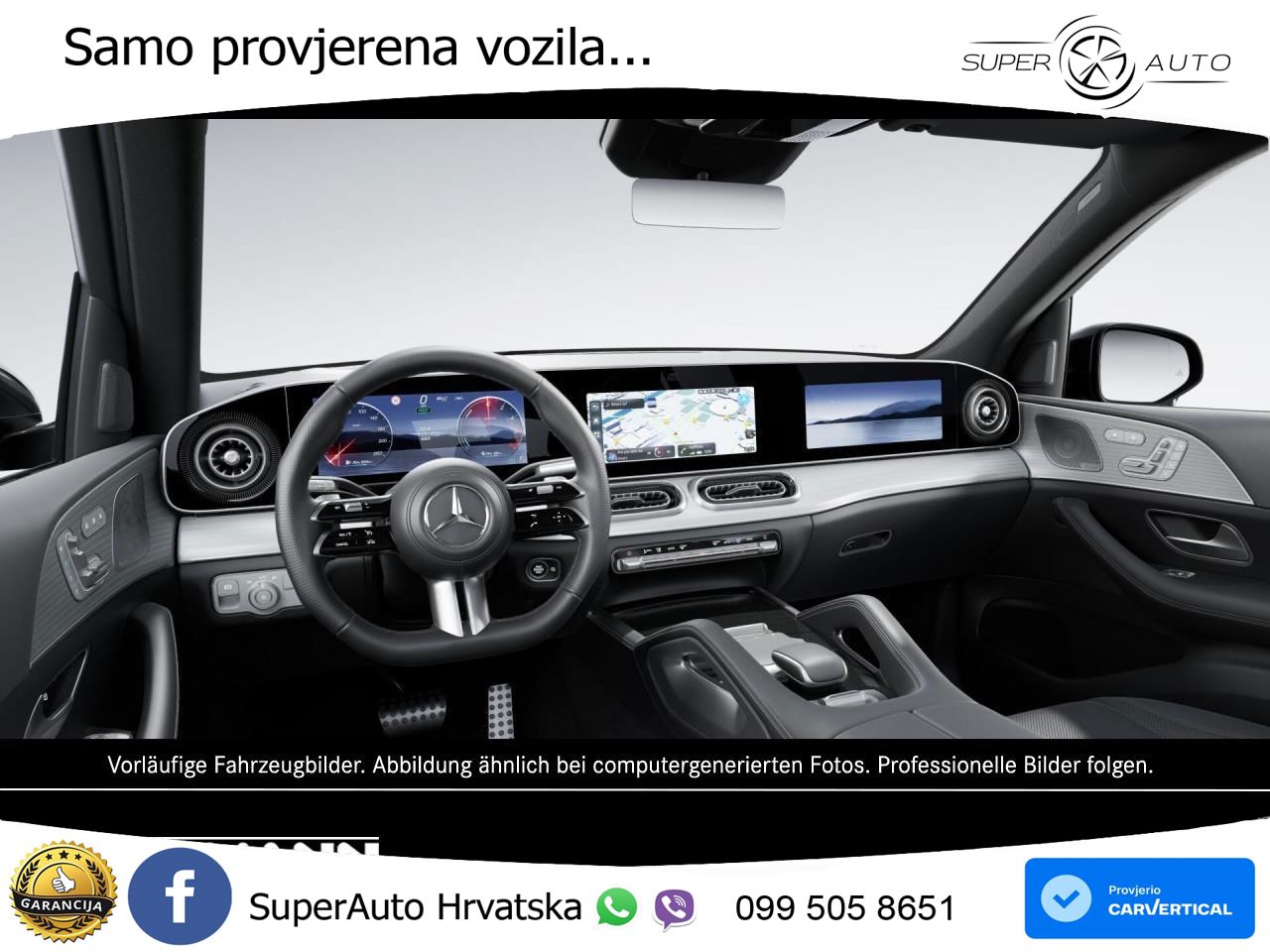 Mercedes GLE 450d (367 KS) EQ Boost 4MATIC 9G-TRONIC AMG ZRAČNI+ACC+GR SJED+KAM+PANO
