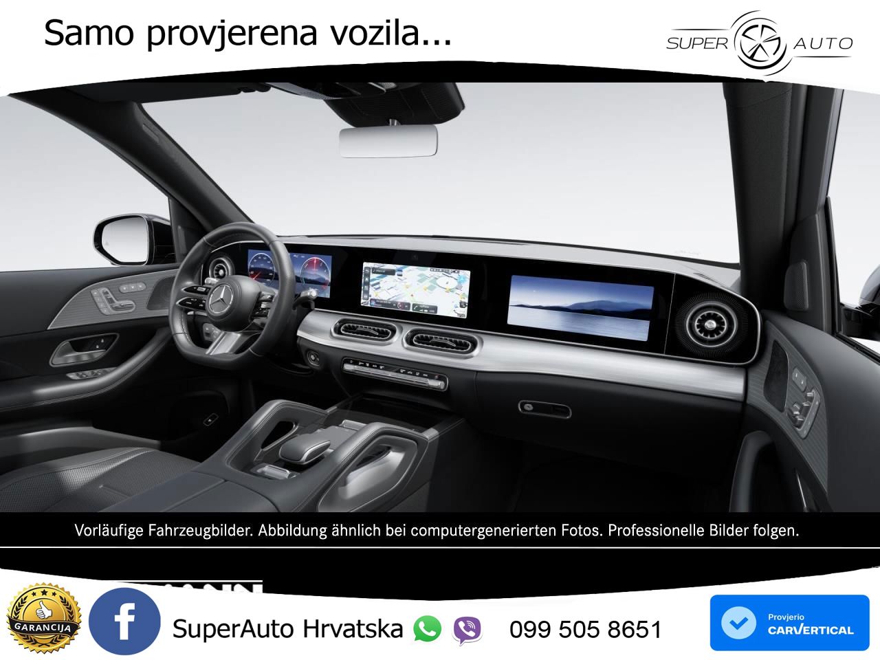 Mercedes GLE 450d (367 KS) EQ Boost 4MATIC 9G-TRONIC AMG ZRAČNI+ACC+GR SJED+KAM+PANO