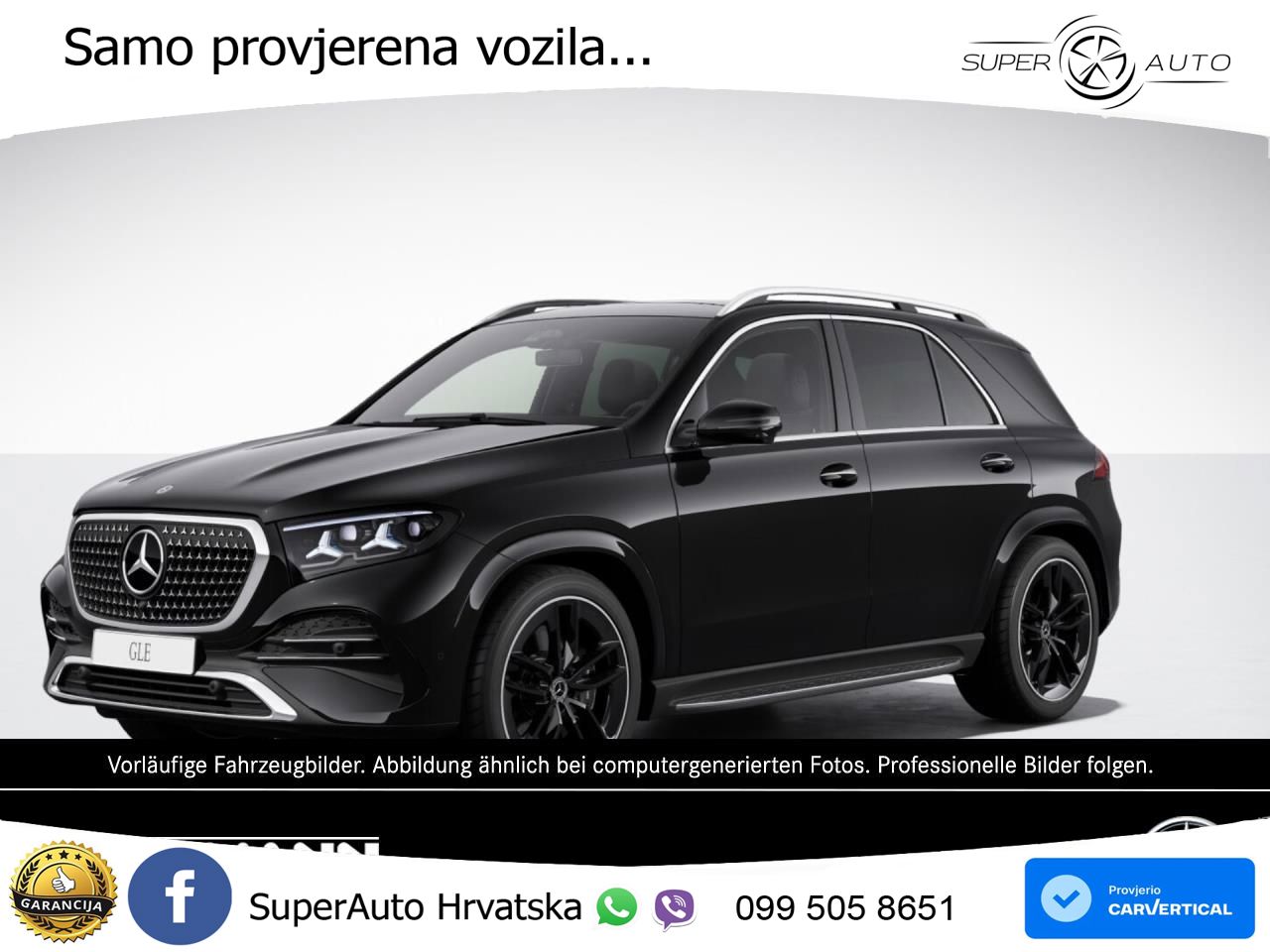 Mercedes GLE 450d (367 KS) EQ Boost 4MATIC 9G-TRONIC AMG ZRAČNI+ACC+GR SJED+KAM+PANO