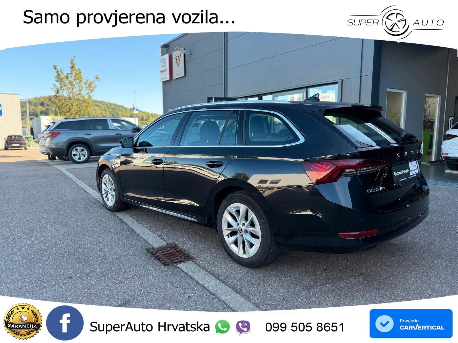 Škoda Octavia Combi 2.0 TDI (150 KS) DSG LED+GR SJED+ACC