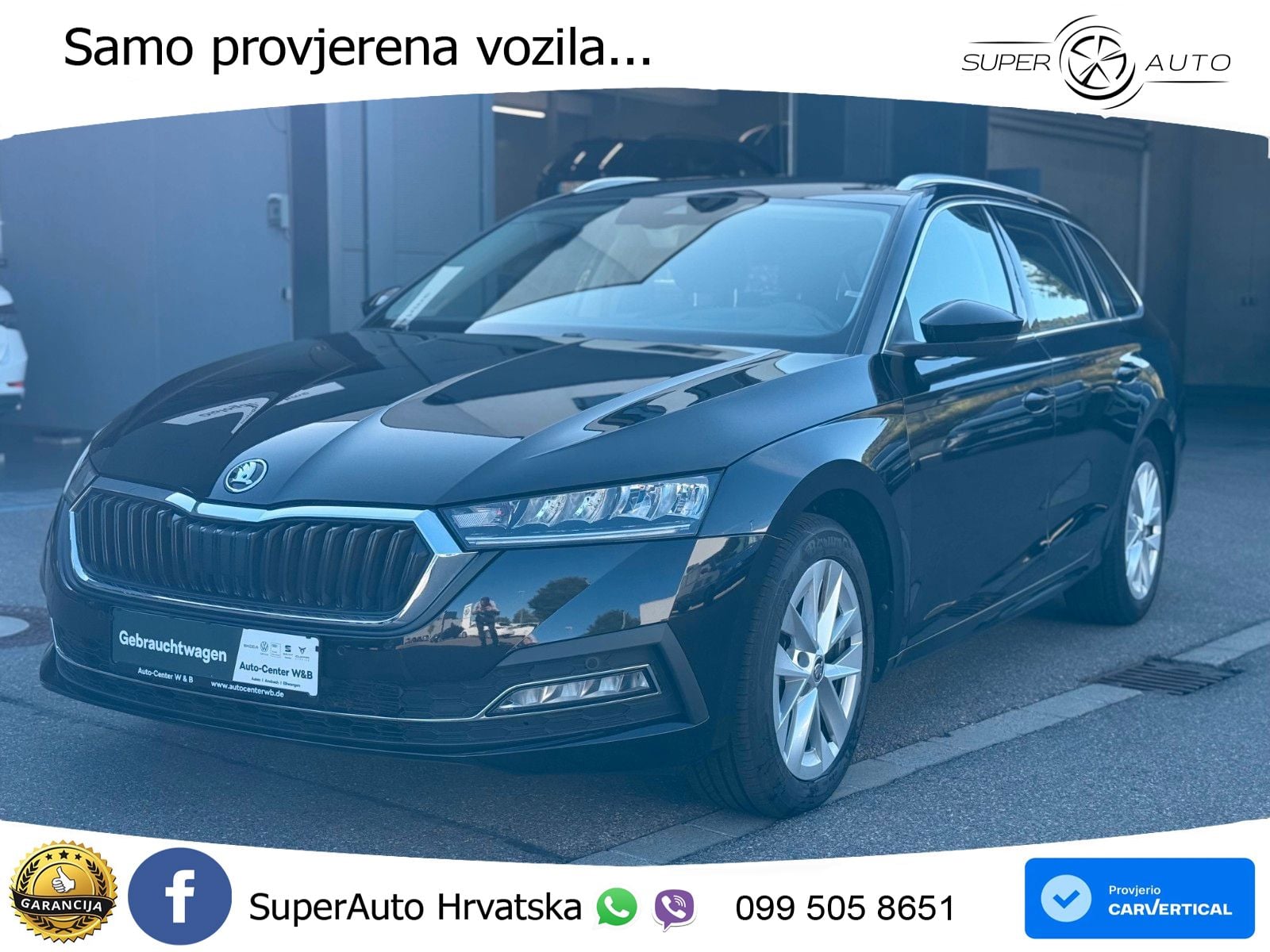 Škoda Octavia Combi 2.0 TDI (150 KS) DSG LED+GR SJED+ACC