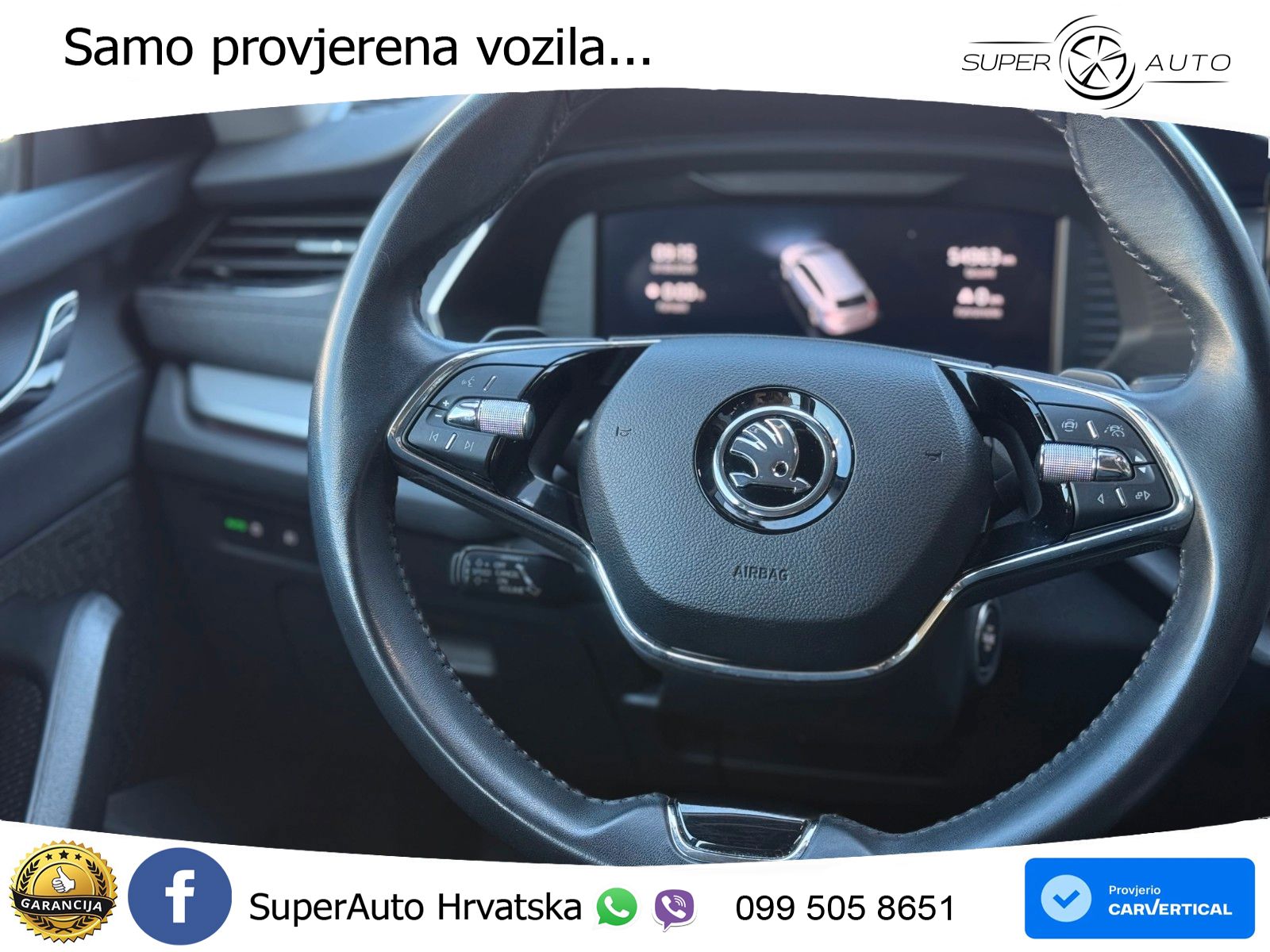 Škoda Octavia Combi 2.0 TDI (150 KS) DSG LED+GR SJED+ACC