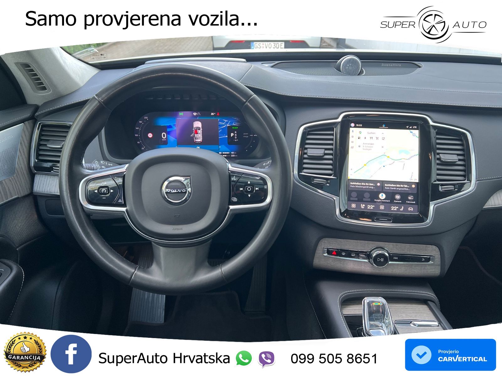 Volvo XC90 Recharge 2.0 T8 AWD Geartronic LED+GR SJED+ACC