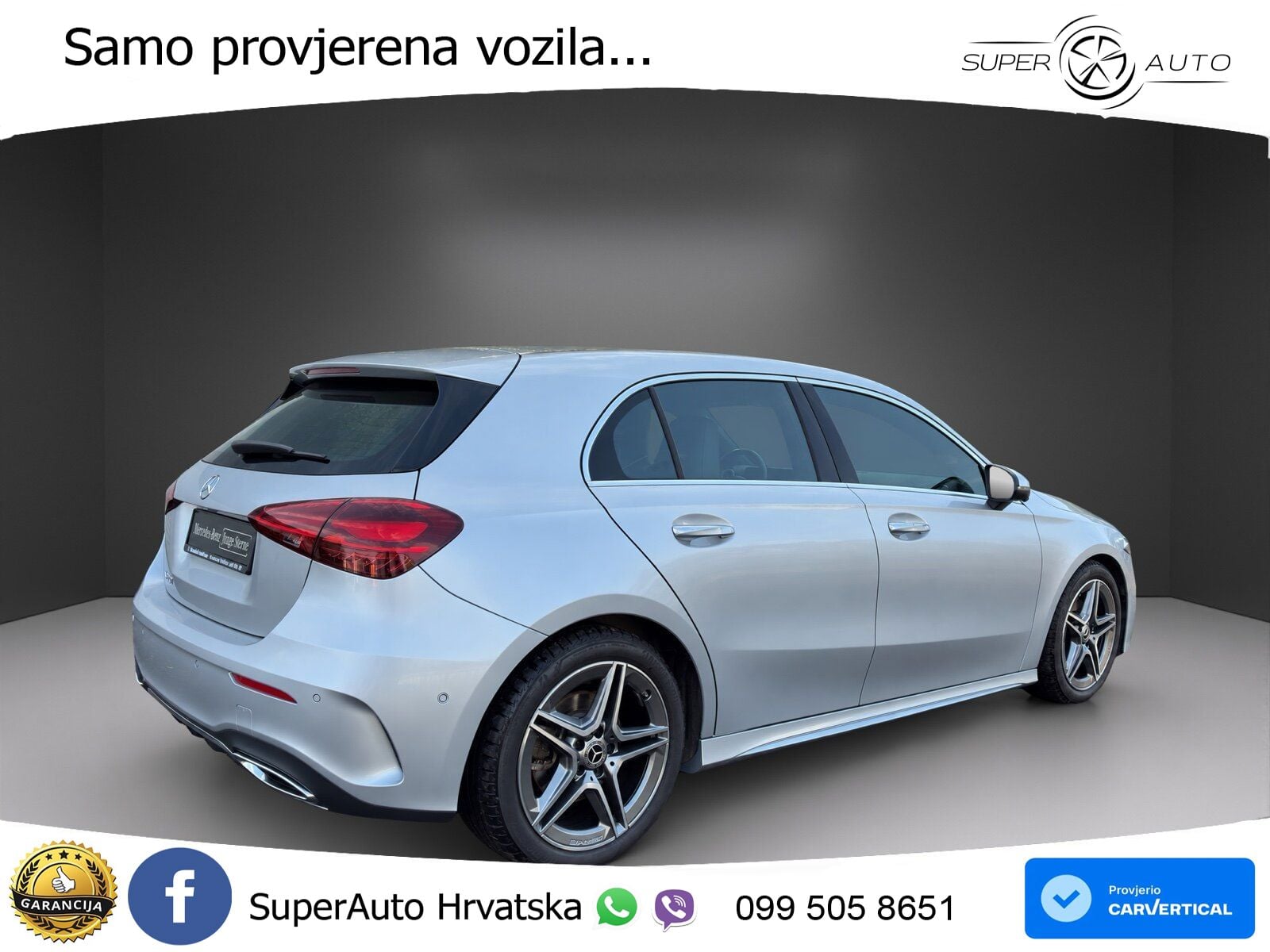 Mercedes-Benz A 200 7G-DCT AMG LED+GR SJED+ACC