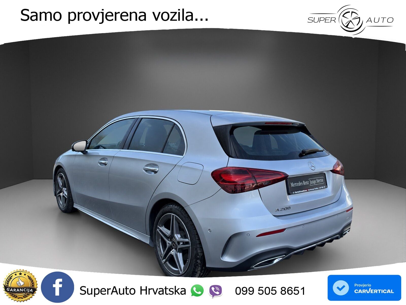 Mercedes-Benz A 200 7G-DCT AMG LED+GR SJED+ACC