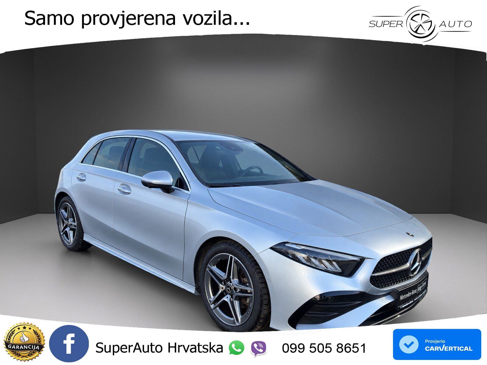 Mercedes-Benz A 200 7G-DCT AMG LED+GR SJED+ACC