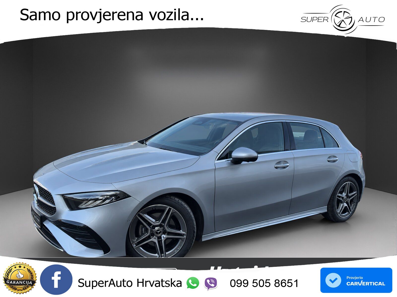 Mercedes-Benz A 200 7G-DCT AMG LED+GR SJED+ACC