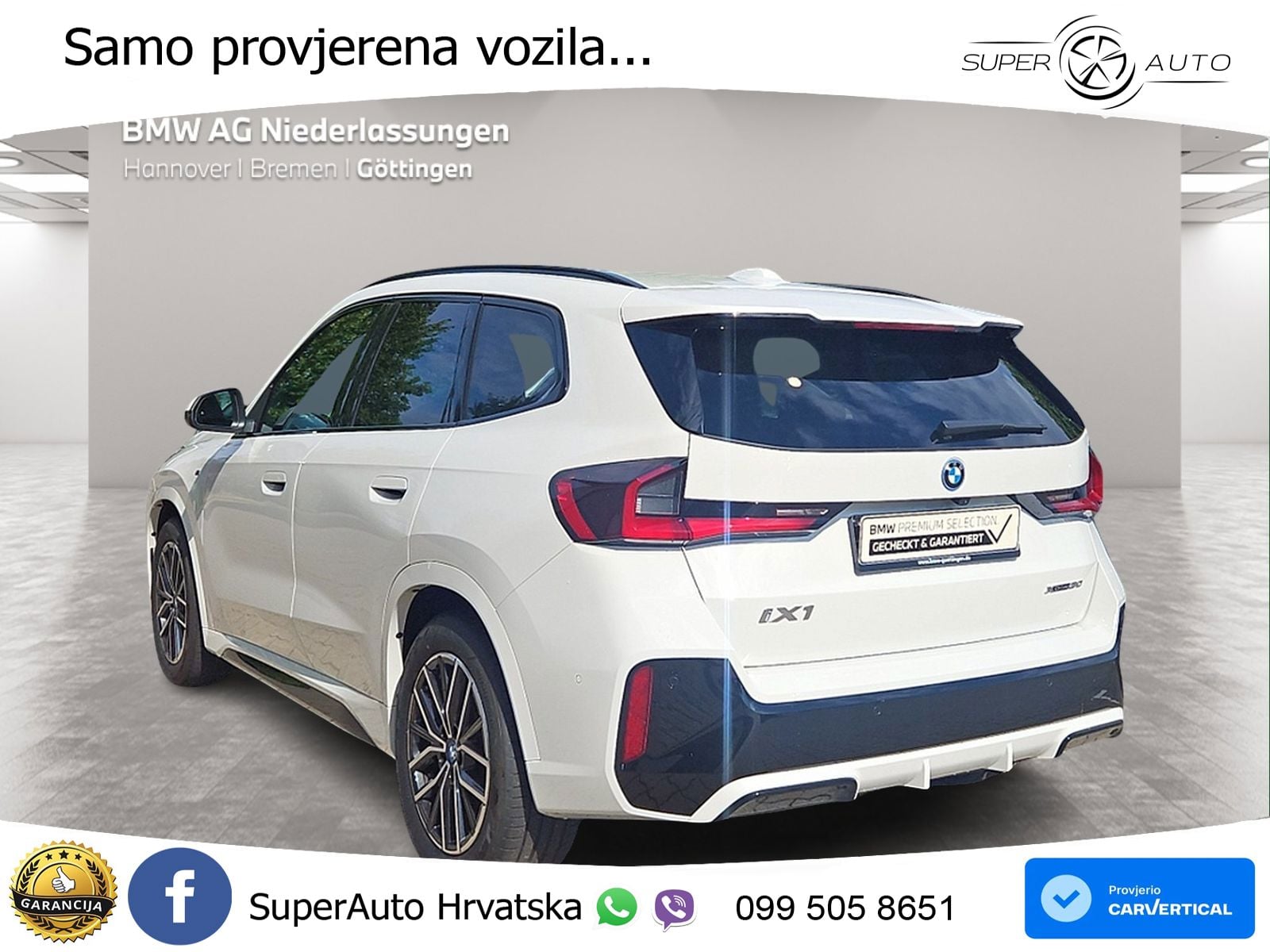 BMW iX1 68 kWh (313 KS) xDrive30 M Sport LED+GR SJED+ACC