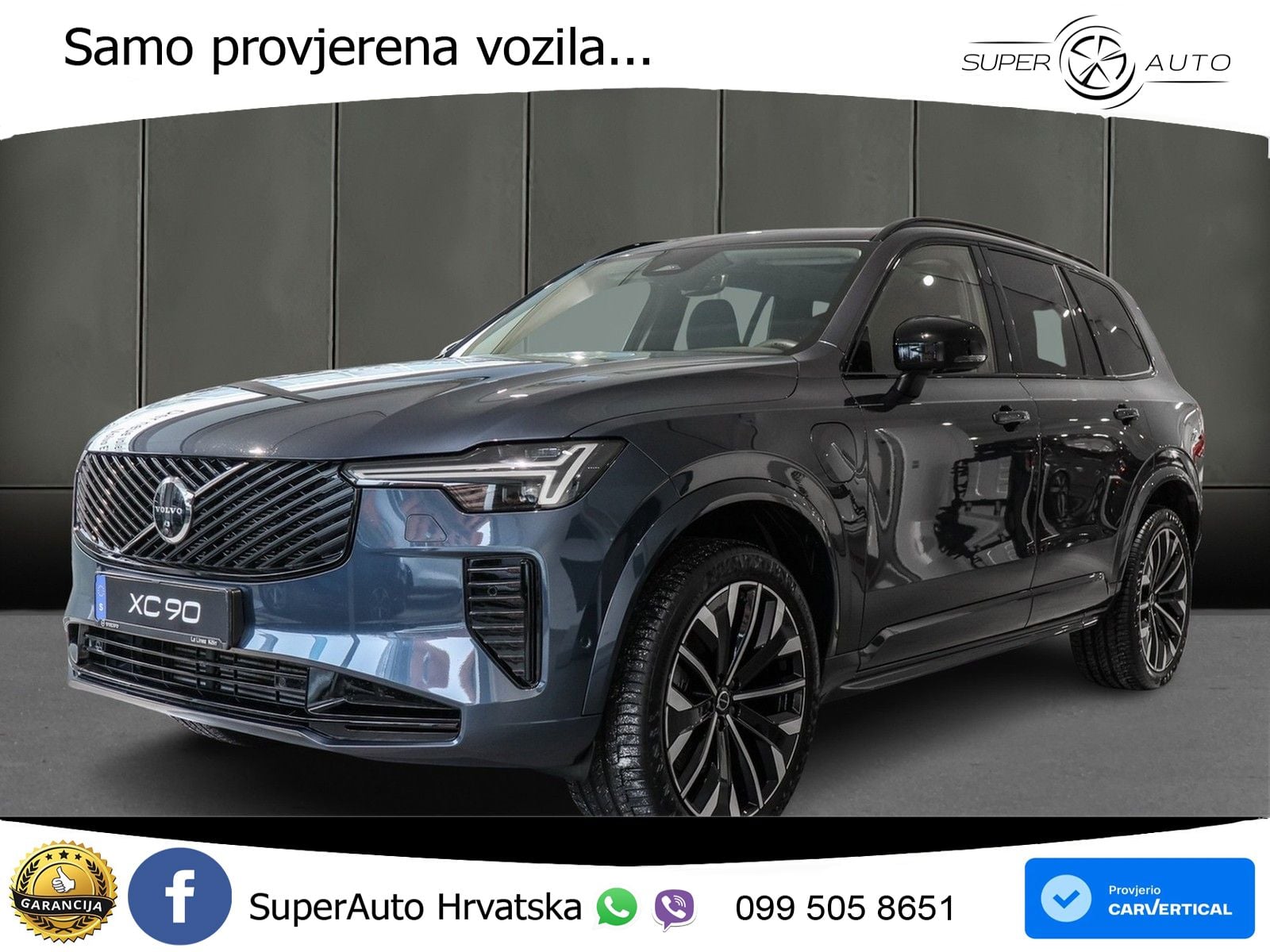 Volvo XC90 2.0 T8 AWD Automatic LED+GR SJED+ACC