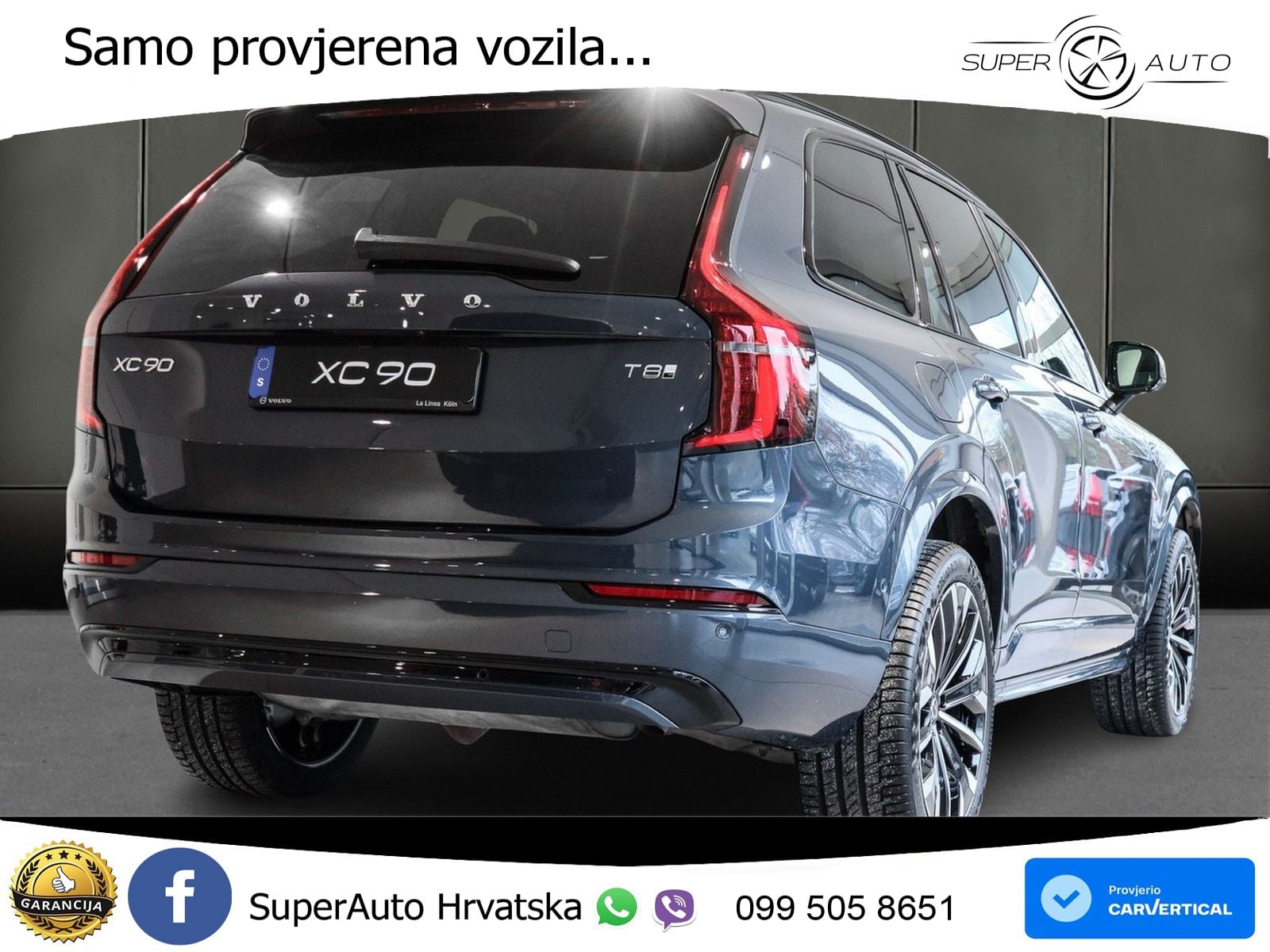 Volvo XC90 2.0 T8 AWD Automatic LED+GR SJED+ACC