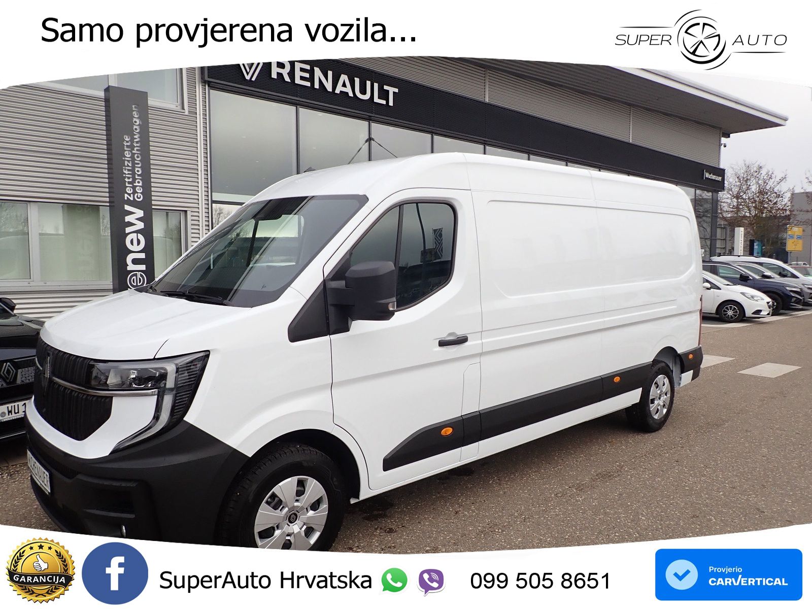 Renault Master Kasten 3,5t L3H2 BLUE dCi 150 Extra 150 KS