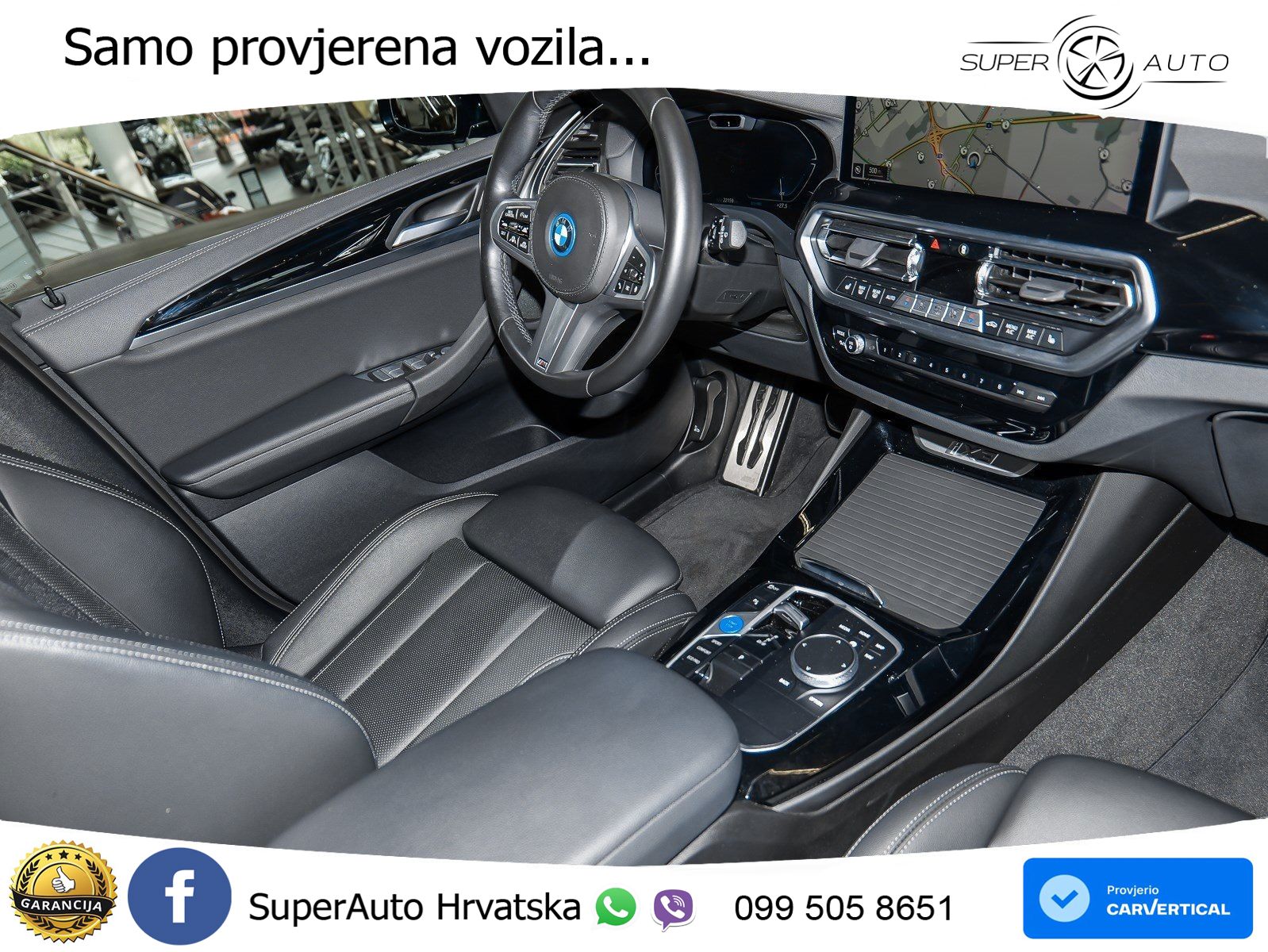 BMW iX3 80 kWh (286 KS) M Sport LED+GR SJED+ACC
