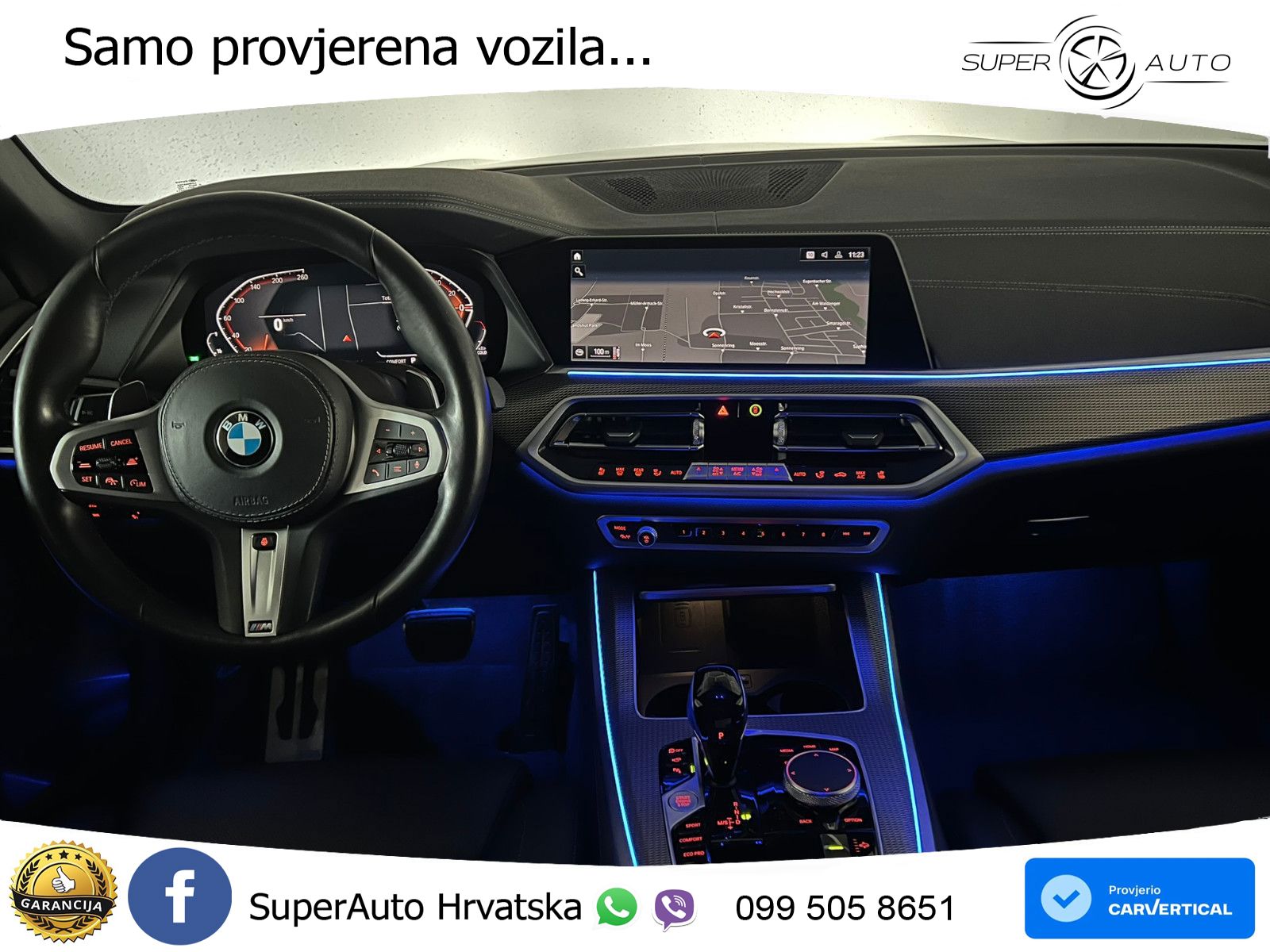 BMW X5 30d (286 KS) xDrive Steptronic M Sport ZRAČNI+ACC+GR SJED+KAM