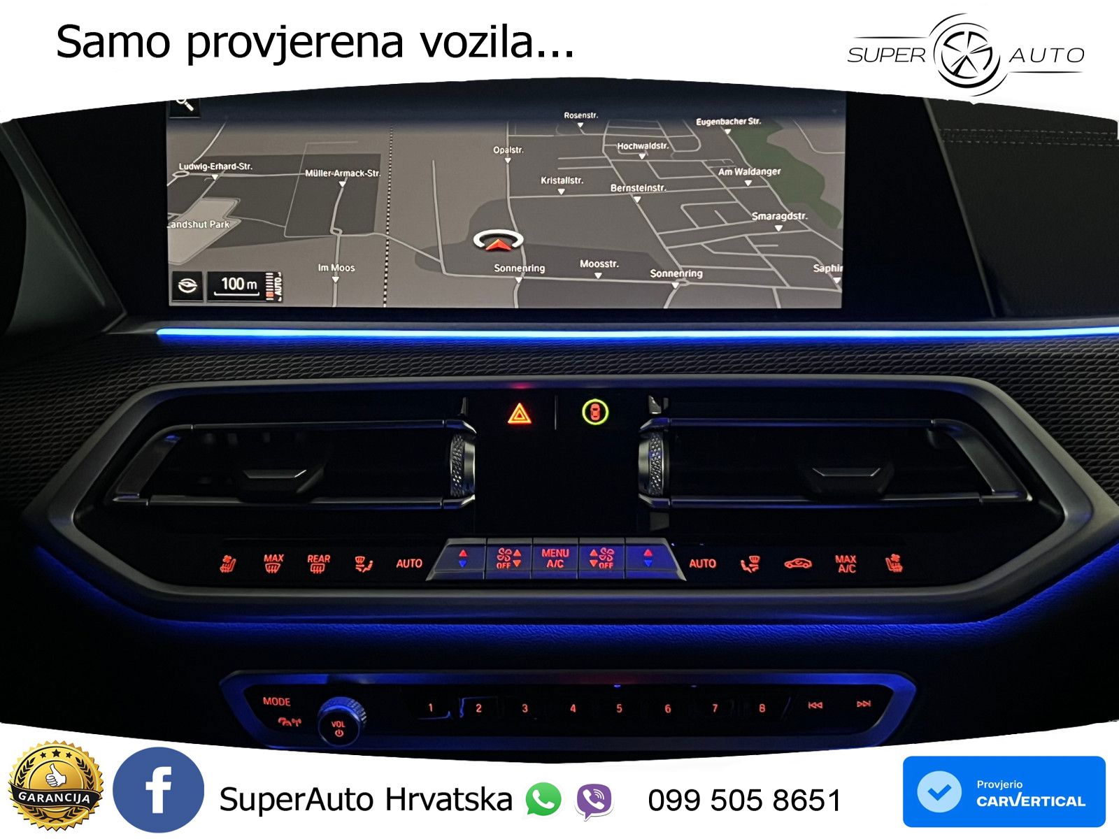 BMW X5 30d (286 KS) xDrive Steptronic M Sport ZRAČNI+ACC+GR SJED+KAM