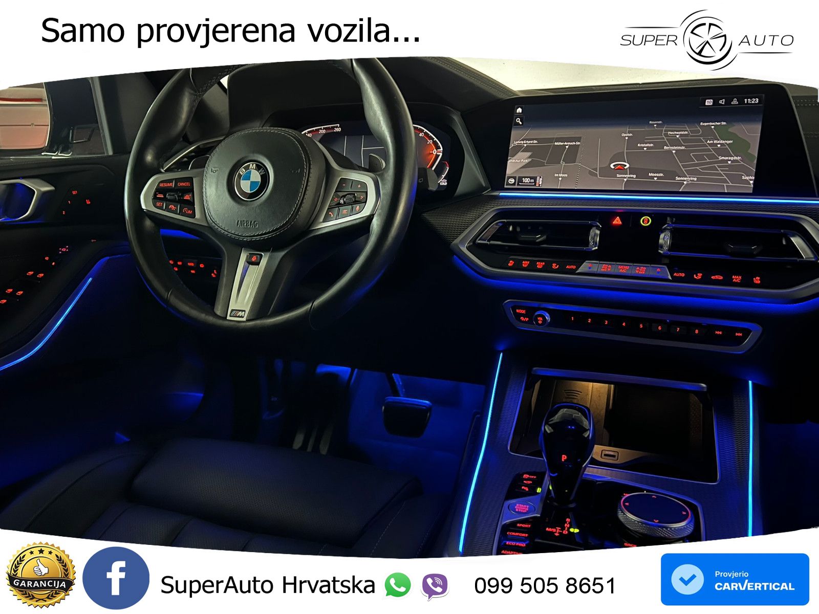 BMW X5 30d (286 KS) xDrive Steptronic M Sport ZRAČNI+ACC+GR SJED+KAM