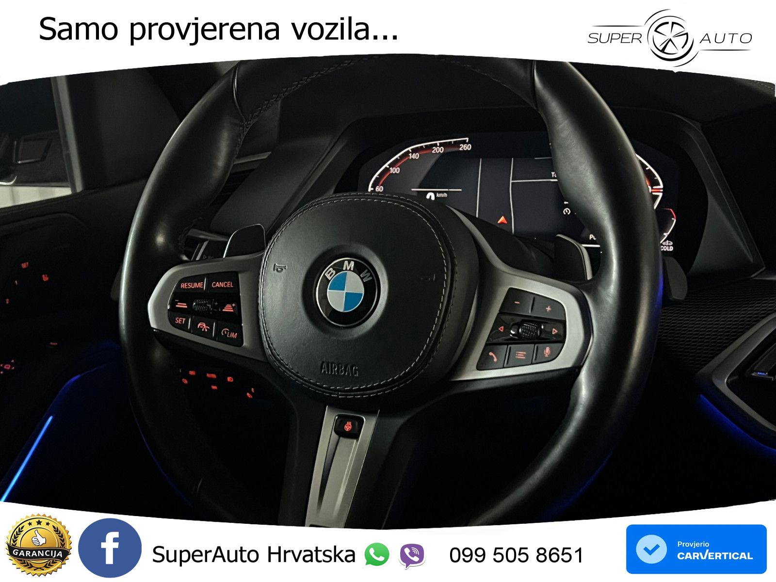 BMW X5 30d (286 KS) xDrive Steptronic M Sport ZRAČNI+ACC+GR SJED+KAM