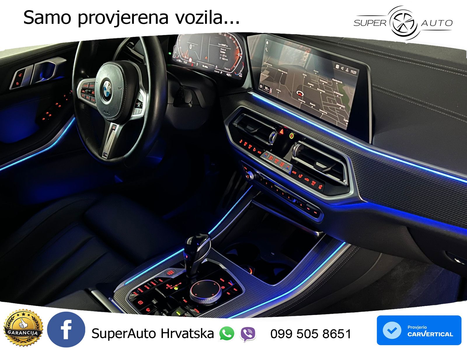 BMW X5 30d (286 KS) xDrive Steptronic M Sport ZRAČNI+ACC+GR SJED+KAM