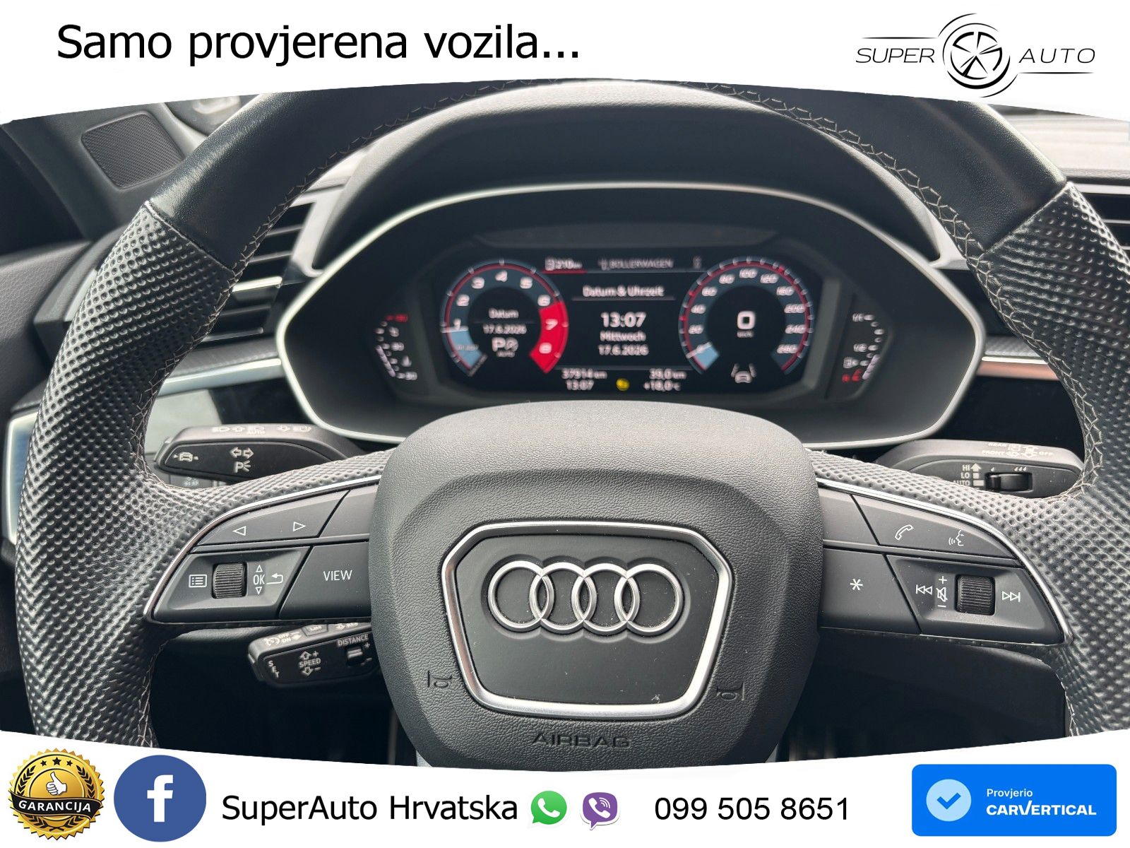 Audi Q3 40 TFSI (190 KS) quattro S tronic S line LED+GR SJED+ACC
