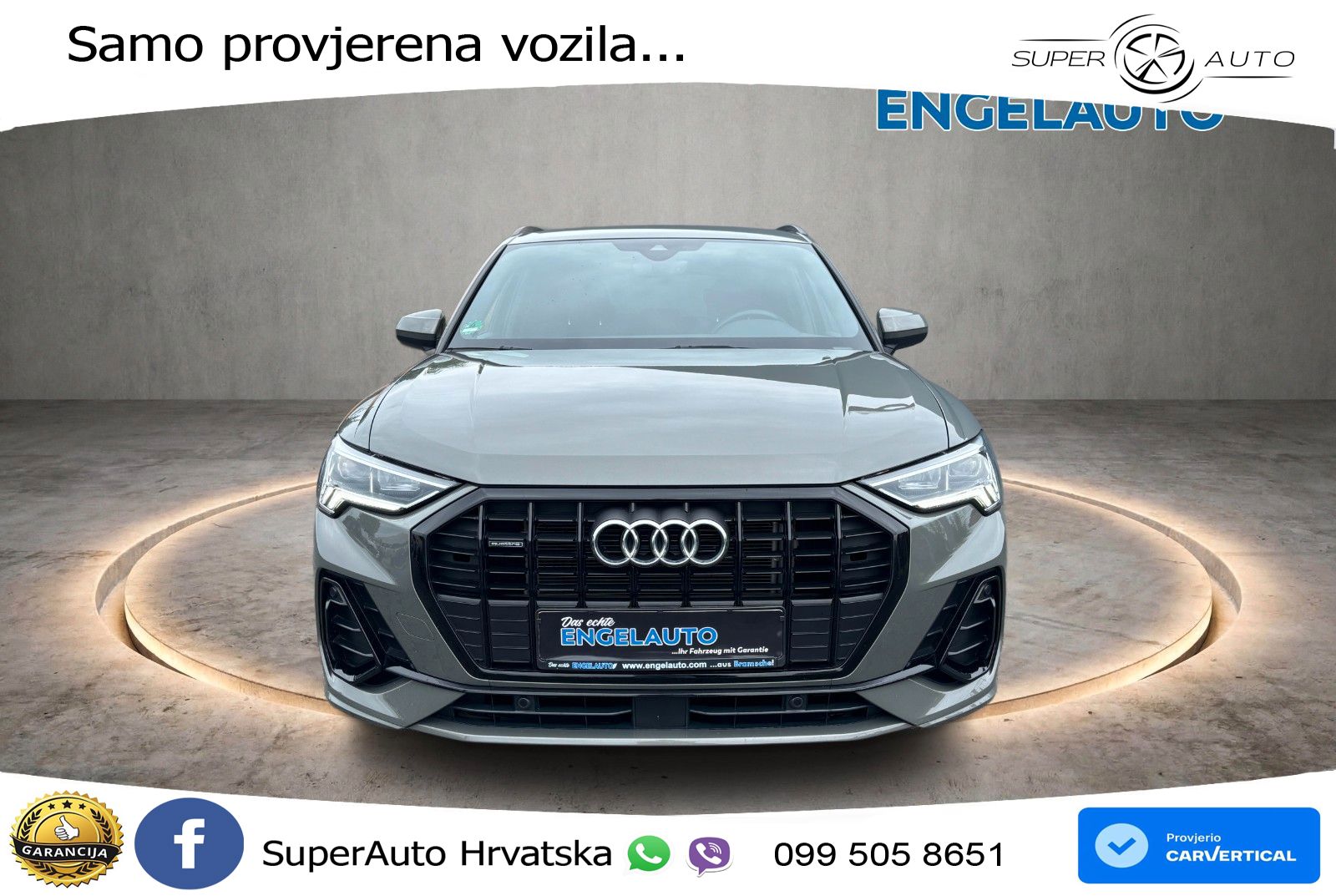 Audi Q3 40 TFSI (190 KS) quattro S tronic S line LED+GR SJED+ACC