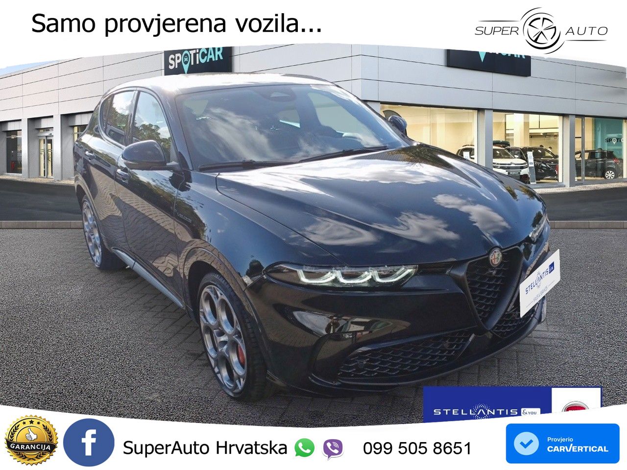 Alfa Romeo Tonale 1.5 VGT (160 KS) 48V-Hybrid TCT LED+GR SJED+ACC