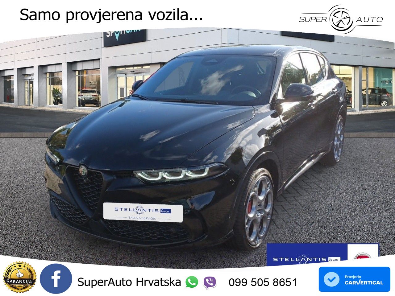Alfa Romeo Tonale 1.5 VGT (160 KS) 48V-Hybrid TCT LED+GR SJED+ACC