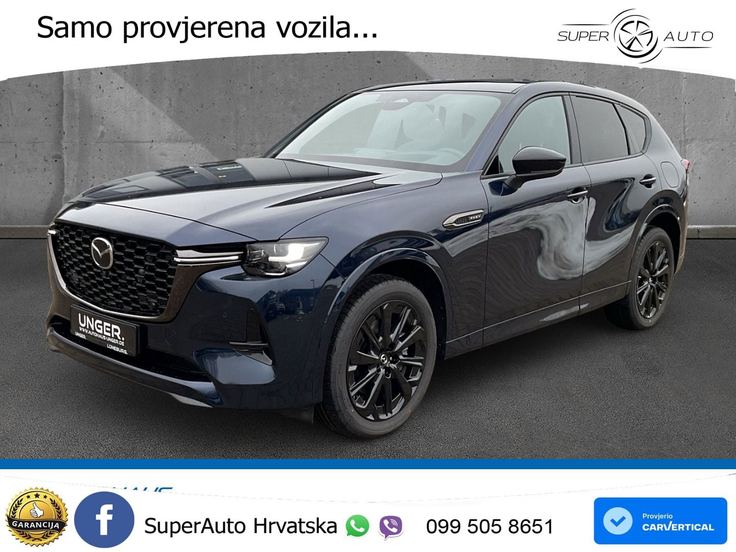 Mazda CX-60 3.3 e-Skyactiv D (254 KS) AWD Automatic MATRIX+GR SJED+KAM
