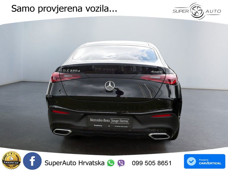 Mercedes GLC Coupe 220d (197 KS) 4MATIC 9G-TRONIC AMG ACC+GR SJED+360+PANO