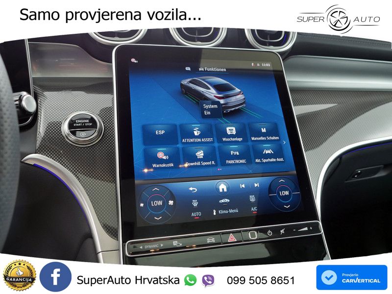 Mercedes GLC Coupe 220d (197 KS) 4MATIC 9G-TRONIC AMG ACC+GR SJED+360+PANO