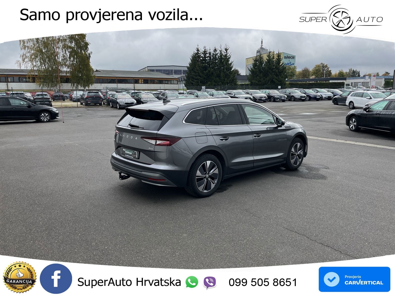 Škoda Enyaq 85x 82 kWh (286 KS) AWD LED+GR SJED+ACC