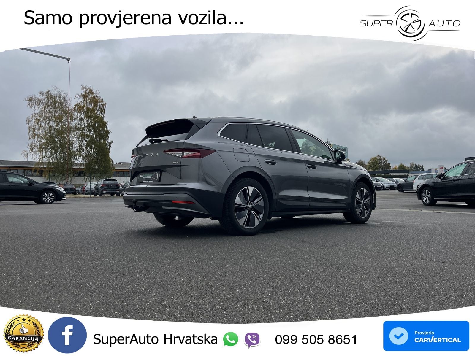Škoda Enyaq 85x 82 kWh (286 KS) AWD LED+GR SJED+ACC