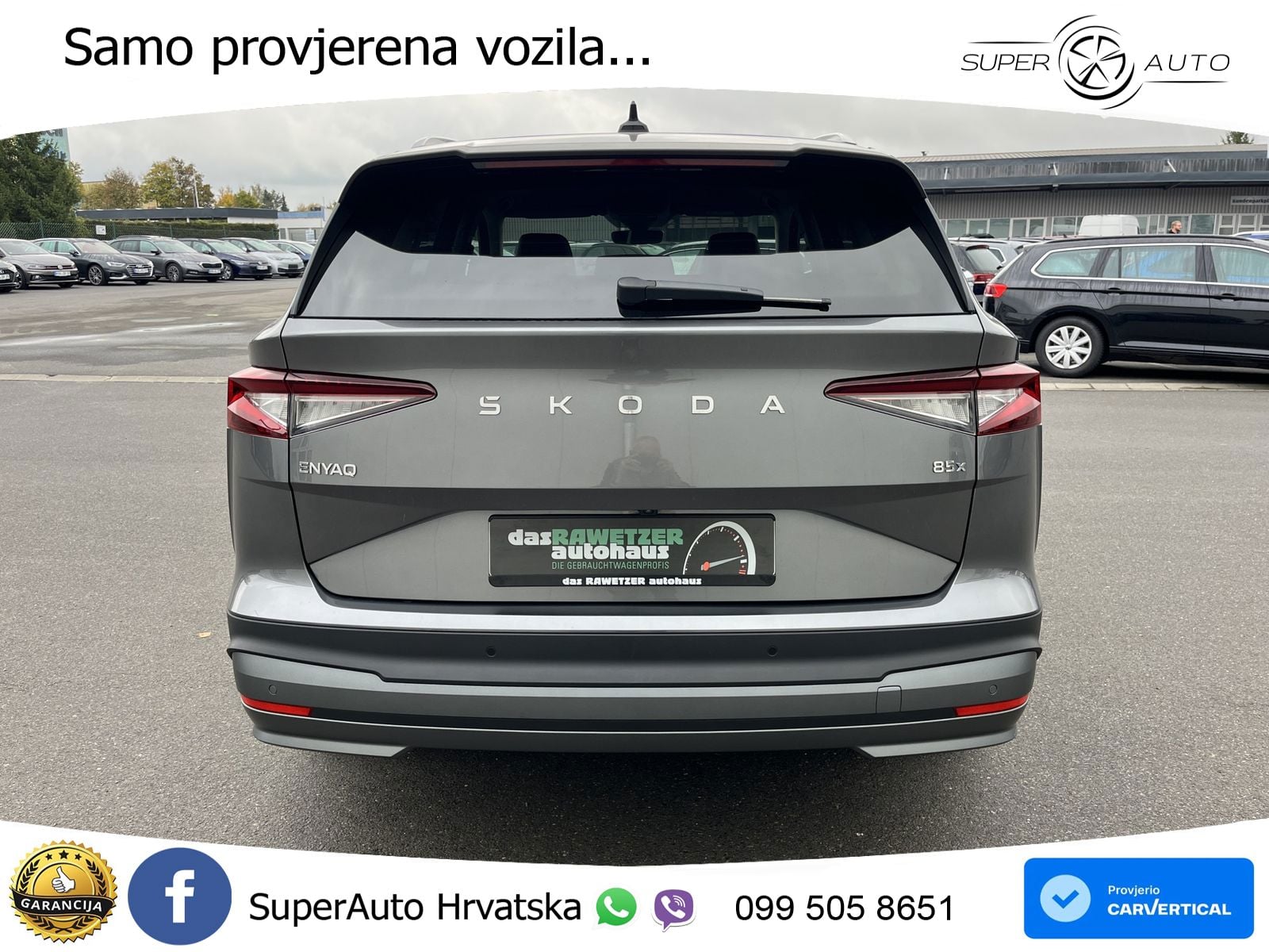 Škoda Enyaq 85x 82 kWh (286 KS) AWD LED+GR SJED+ACC