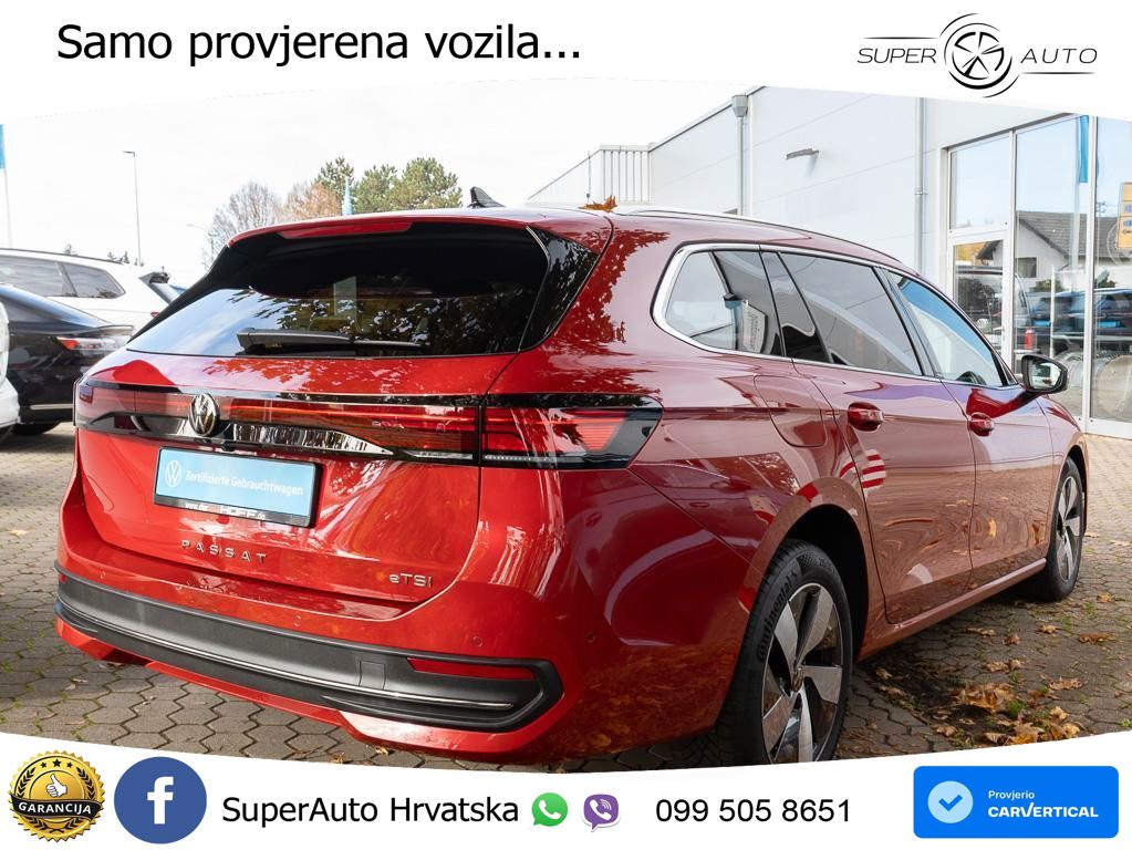 Volkswagen Passat Variant 1.5 eTSI (150 KS) DSG Business LED+GR SJED+ACC