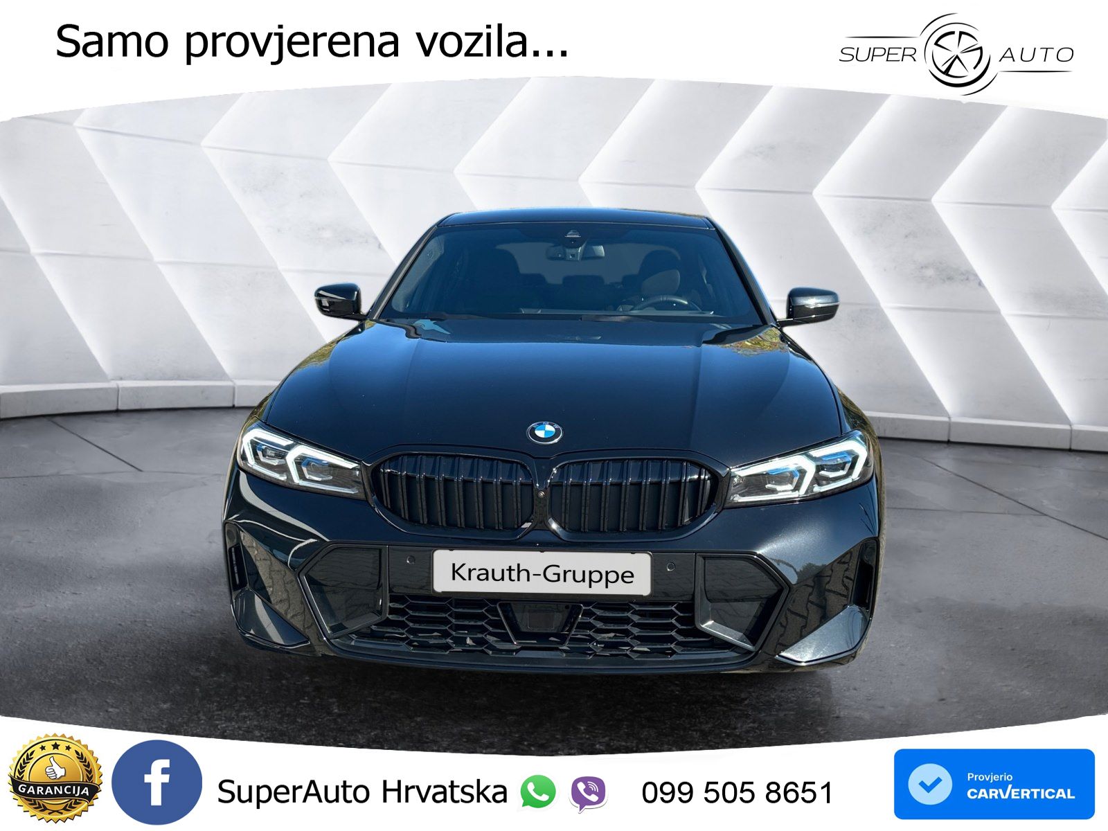 BMW 320d (190 KS) Steptronic M Sport LED+GR SJED+ACC