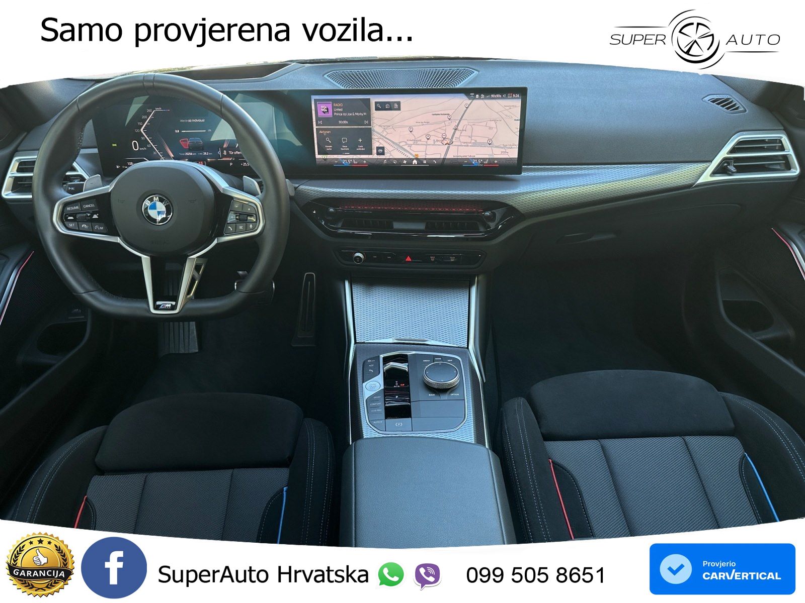 BMW 320d (190 KS) Steptronic M Sport LED+GR SJED+ACC