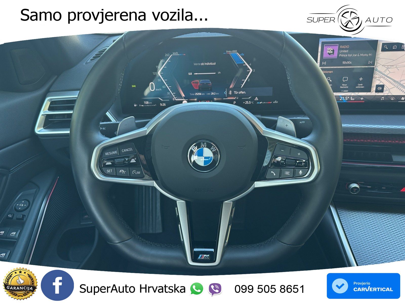 BMW 320d (190 KS) Steptronic M Sport LED+GR SJED+ACC