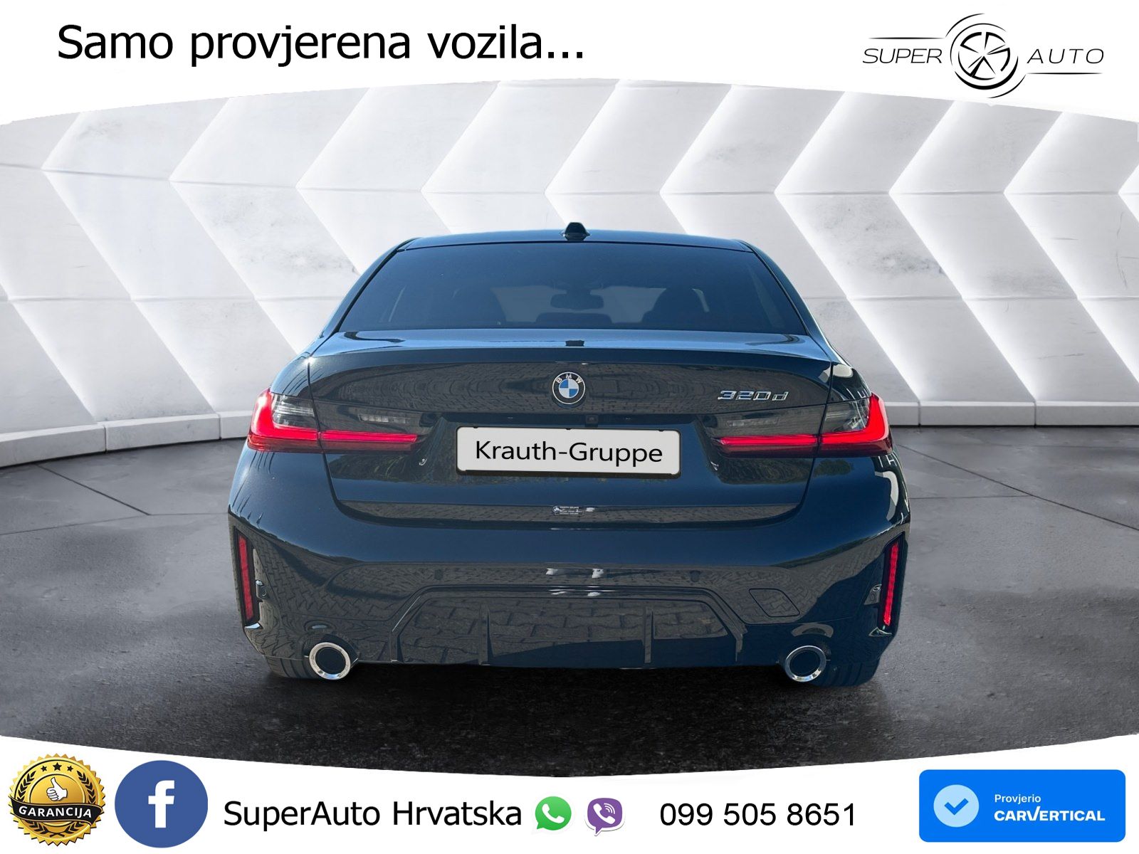 BMW 320d (190 KS) Steptronic M Sport LED+GR SJED+ACC