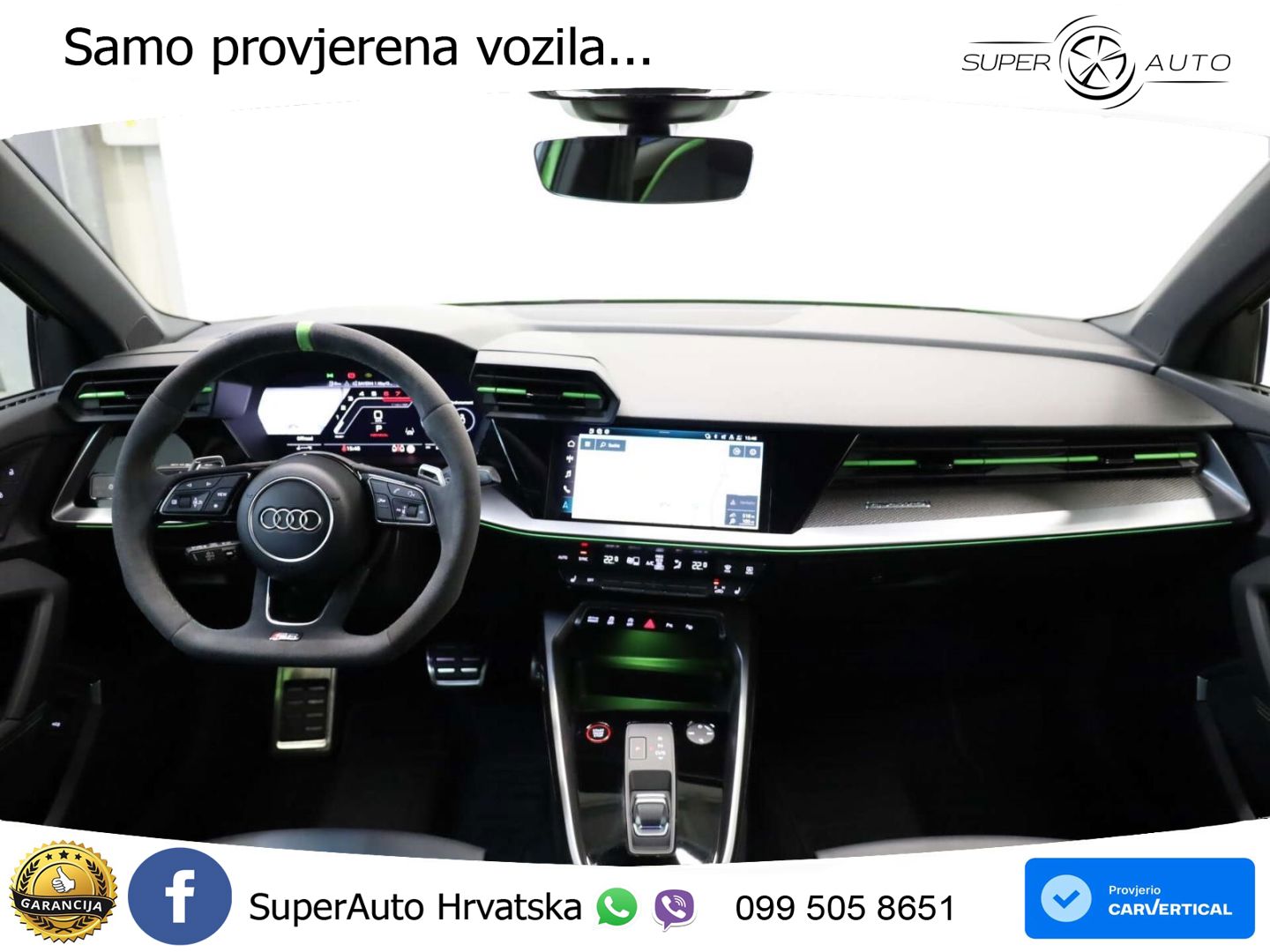 Audi RS3 Sedan 2.5 TFSI (400 KS) quattro S tronic LED+GR SJED+ACC
