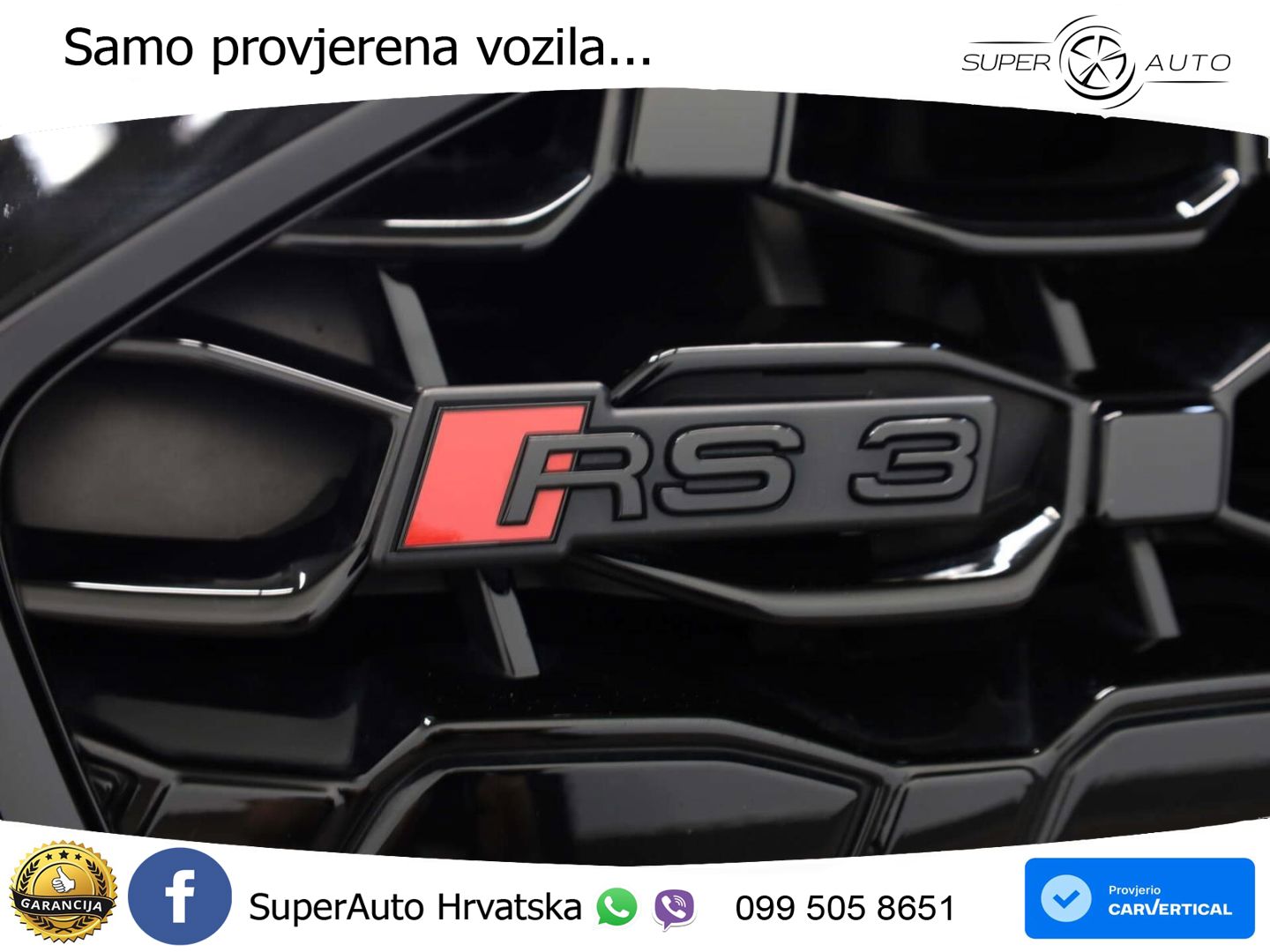 Audi RS3 Sedan 2.5 TFSI (400 KS) quattro S tronic LED+GR SJED+ACC