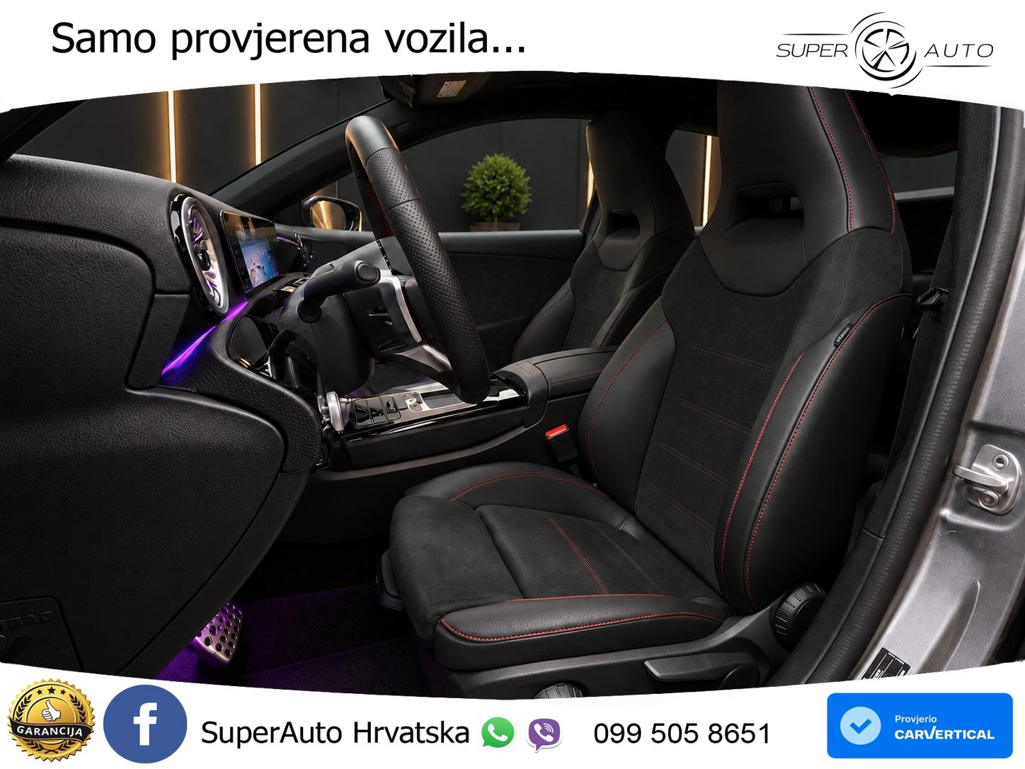 Mercedes-Benz A 180 7G-DCT AMG LED+GR SJED+ACC