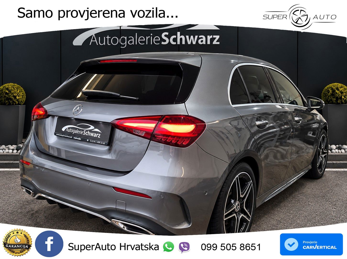 Mercedes-Benz A 180 7G-DCT AMG LED+GR SJED+ACC