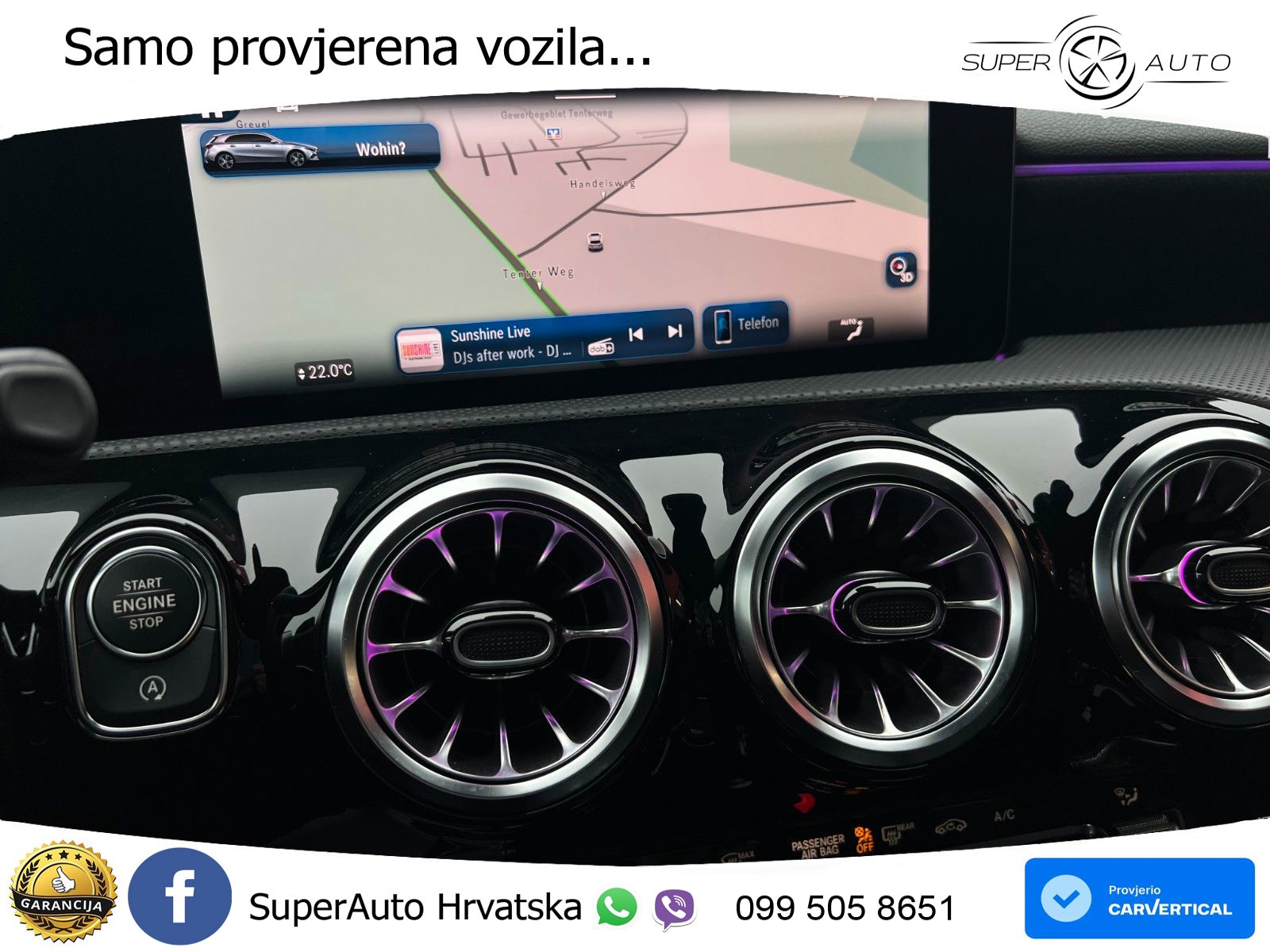 Mercedes-Benz A 180 7G-DCT AMG LED+GR SJED+ACC