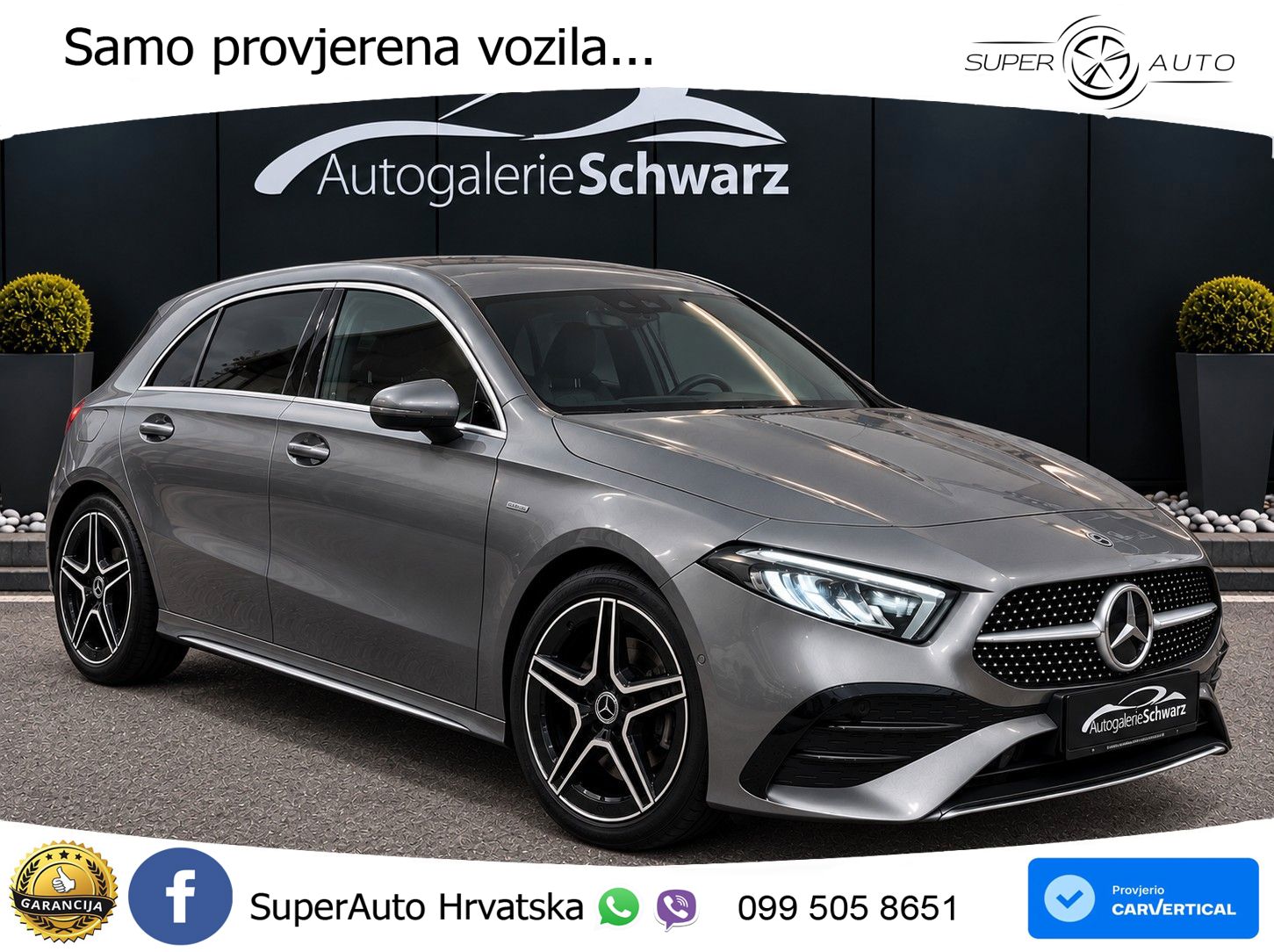 Mercedes-Benz A 180 7G-DCT AMG LED+GR SJED+ACC