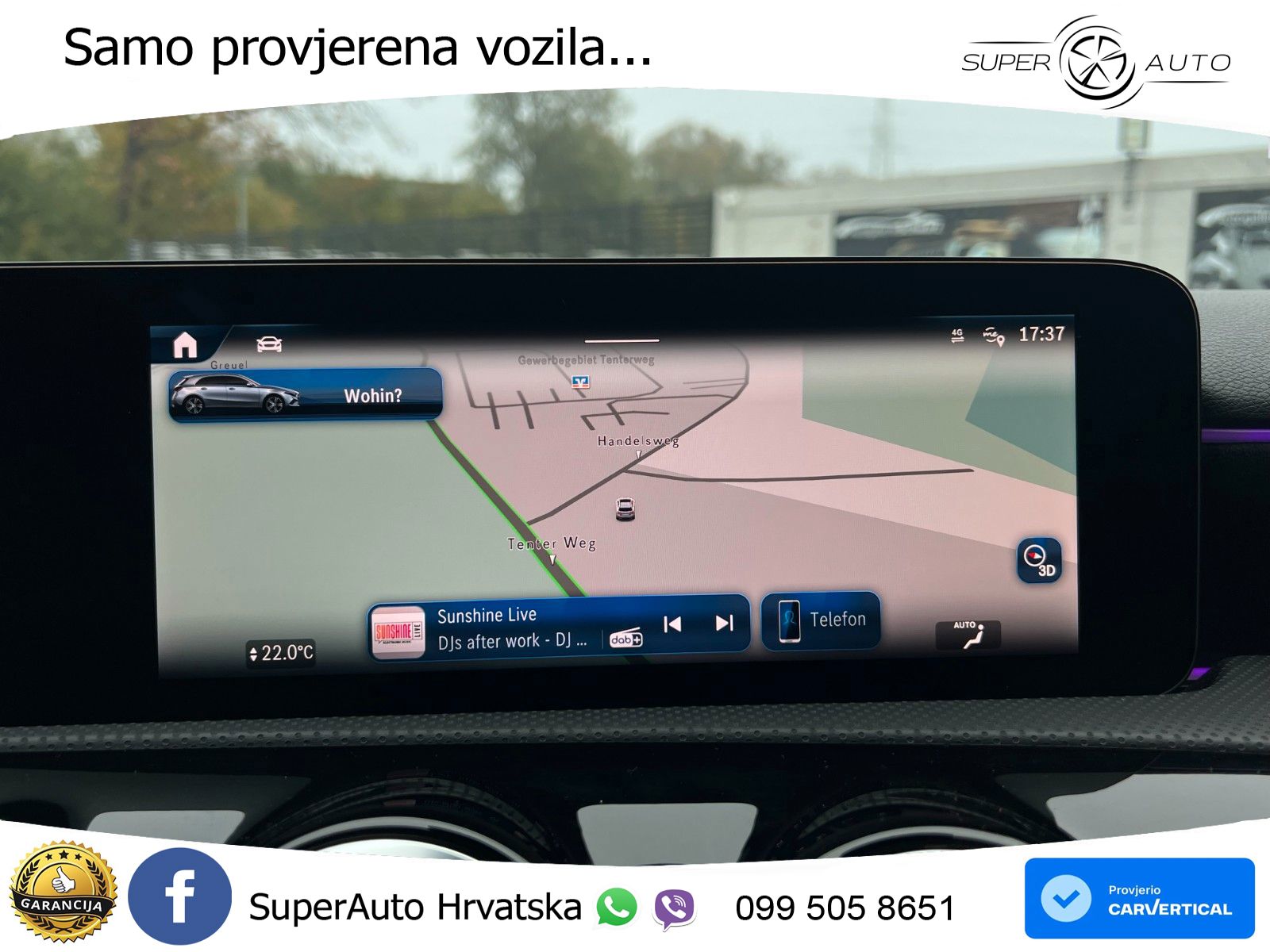 Mercedes-Benz A 180 7G-DCT AMG LED+GR SJED+ACC