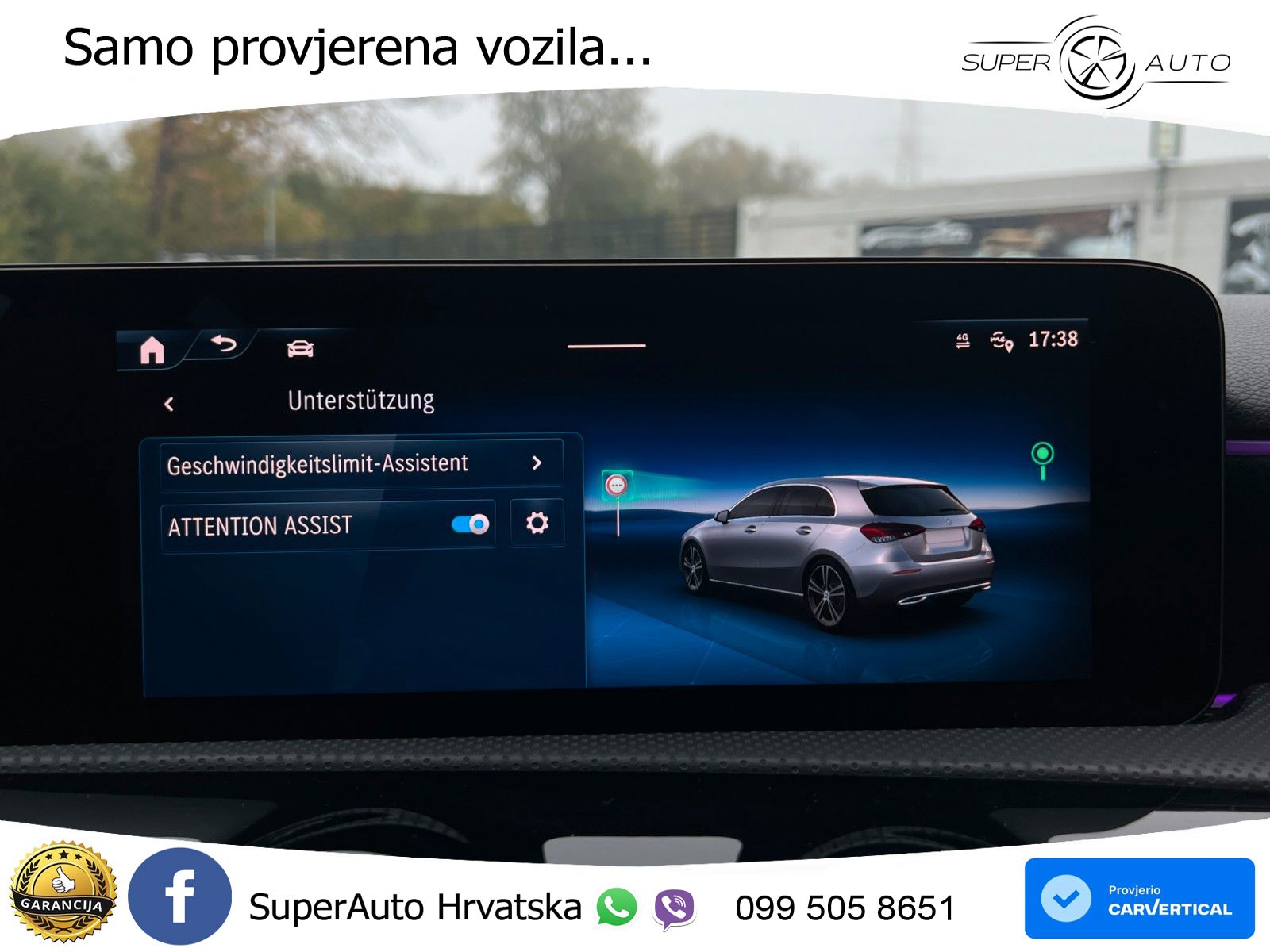 Mercedes-Benz A 180 7G-DCT AMG LED+GR SJED+ACC