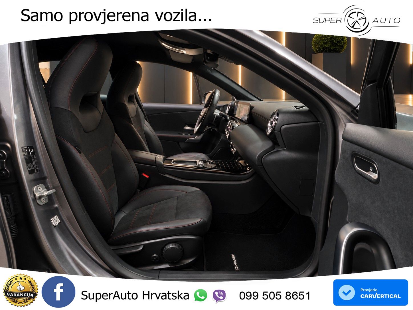 Mercedes-Benz A 180 7G-DCT AMG LED+GR SJED+ACC