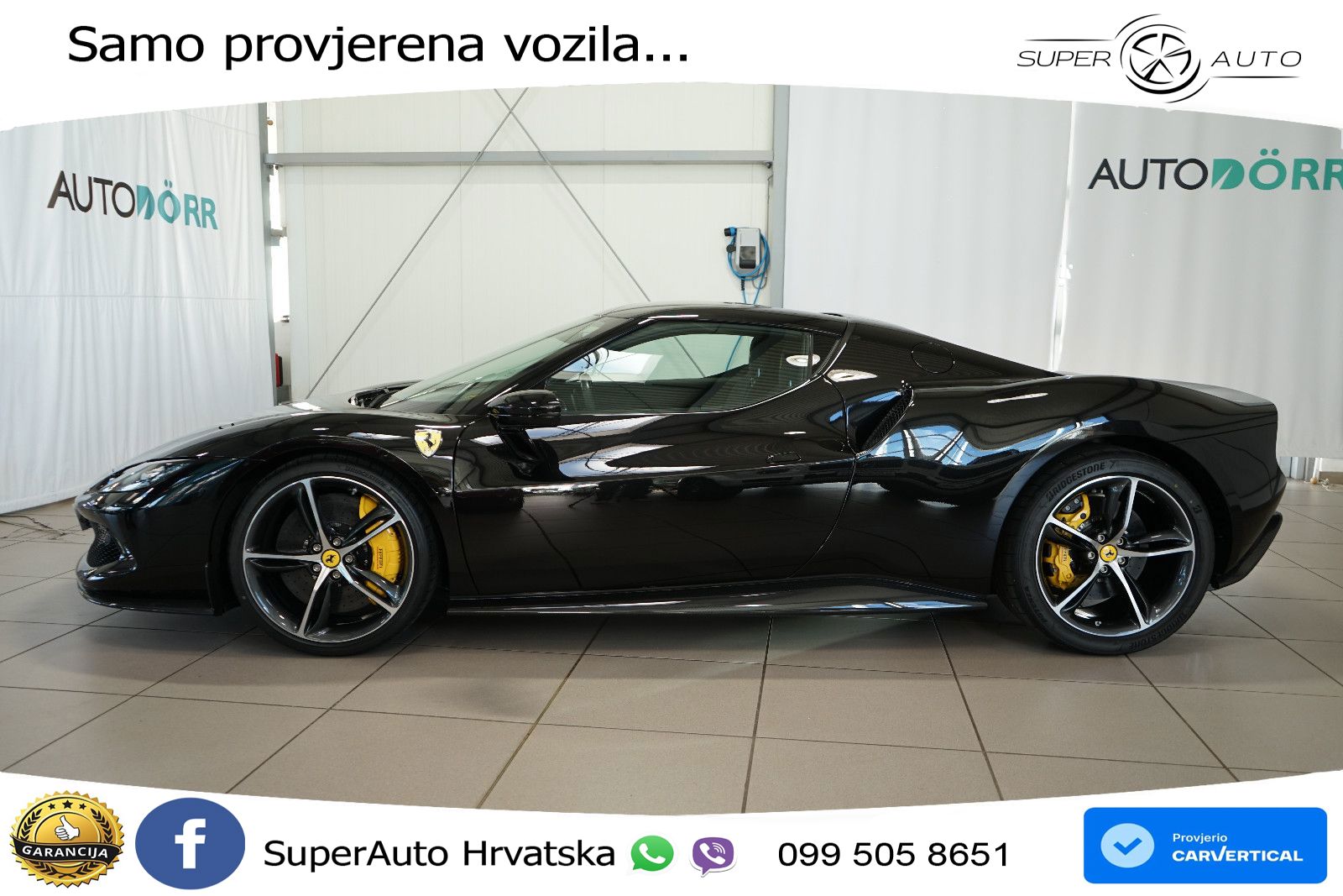 Ferrari 296 GTB 3.0 V6 (830 KS) F1 DCT