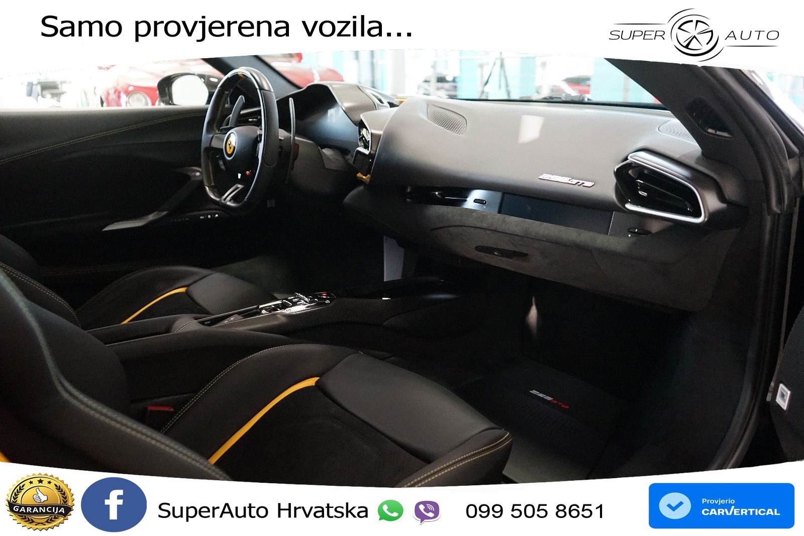 Ferrari 296 GTB 3.0 V6 (830 KS) F1 DCT